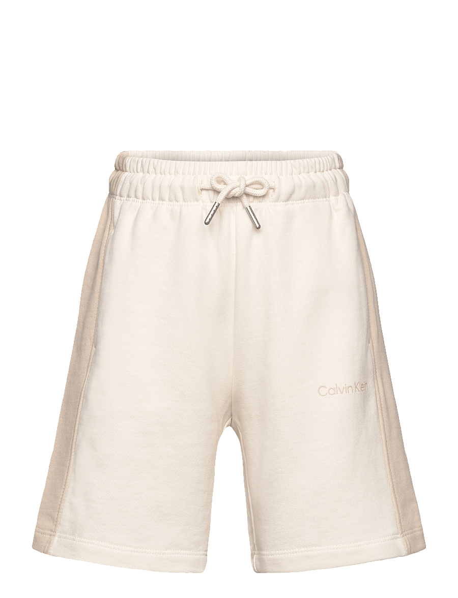 Calvin Klein - COLOR BLOCK RELAXED SHORTS - sweatshorts - oyster gray - 1
