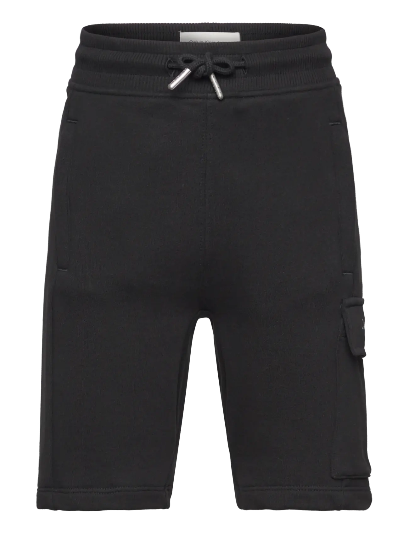Calvin Klein PEACHED TERRY CARGO SHORT - Underdele - CK BLACK / black