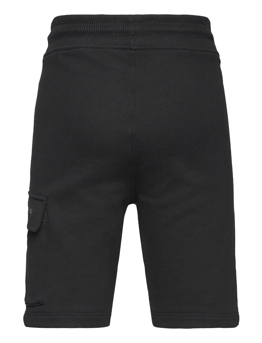 Calvin Klein - PEACHED TERRY CARGO SHORT - mjukisshorts - ck black - 2