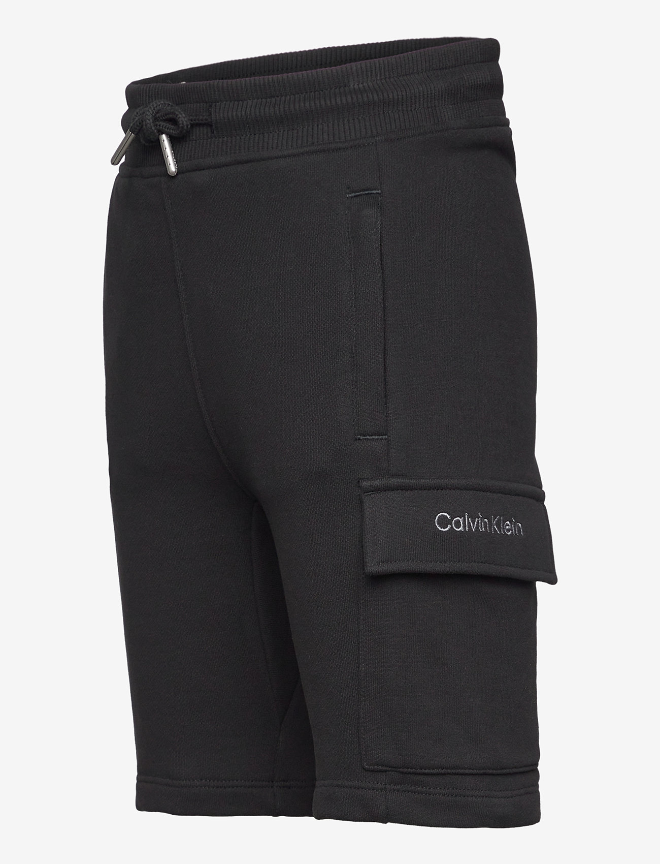 Calvin Klein - PEACHED TERRY CARGO SHORT - sweatshorts - ck black - 3