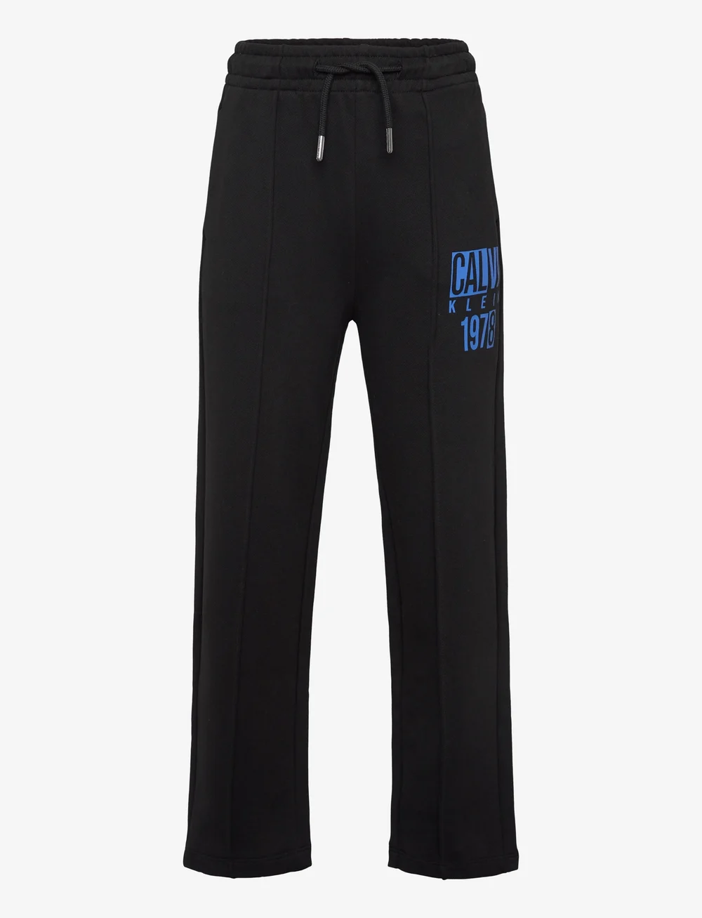 Calvin Klein - PEACHED TERRY PINTUCK JOGGER - jogginghosen - ck black - 1