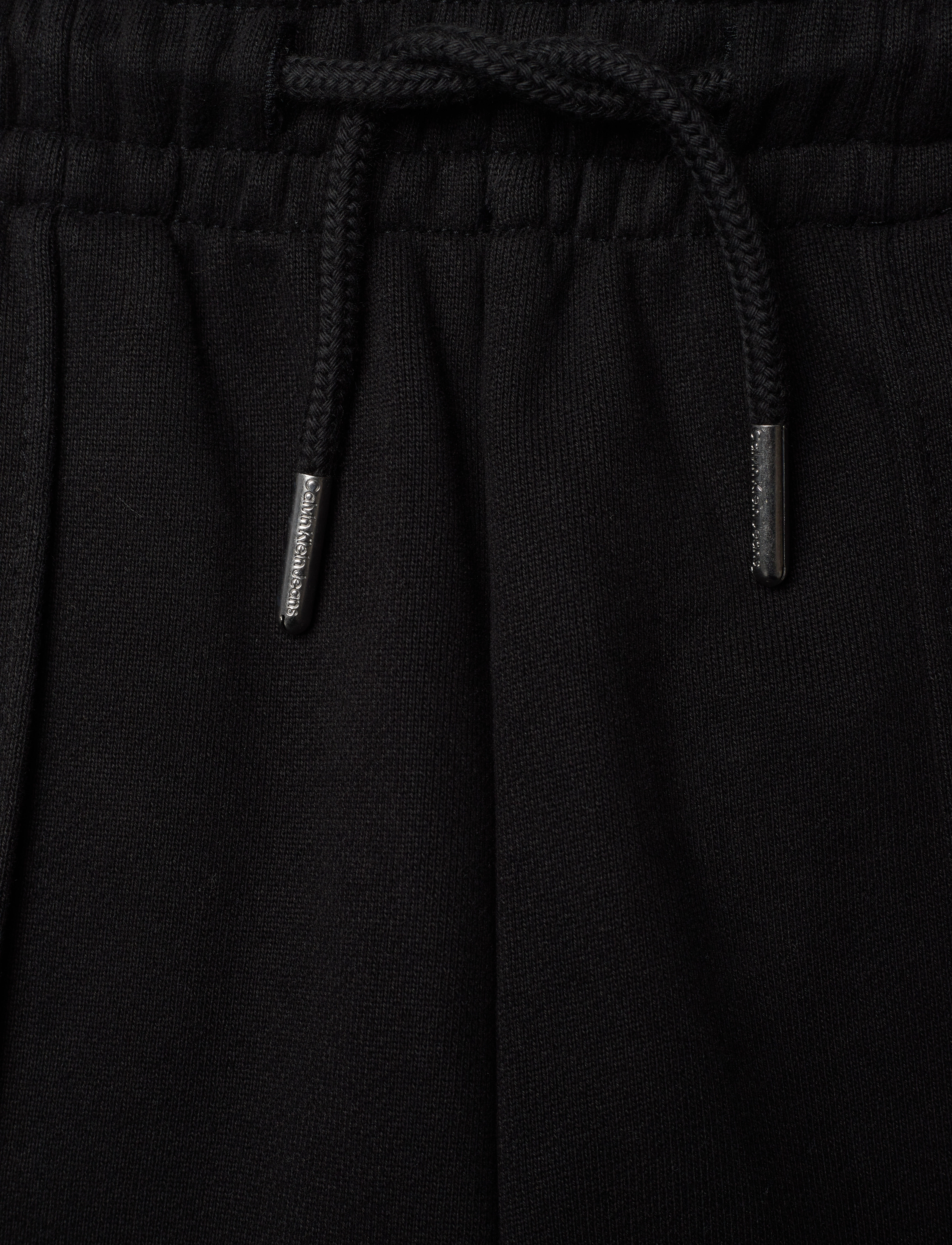 Calvin Klein - PEACHED TERRY PINTUCK JOGGER - verryttelyhousut - ck black - 5
