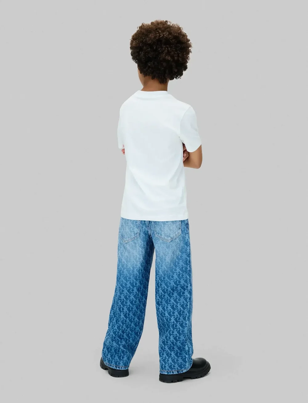 Calvin Klein - 2 PACK EMBRO LOGO SS TEE - lühikeste varrukatega t-särgid - ck black / bright white - 3