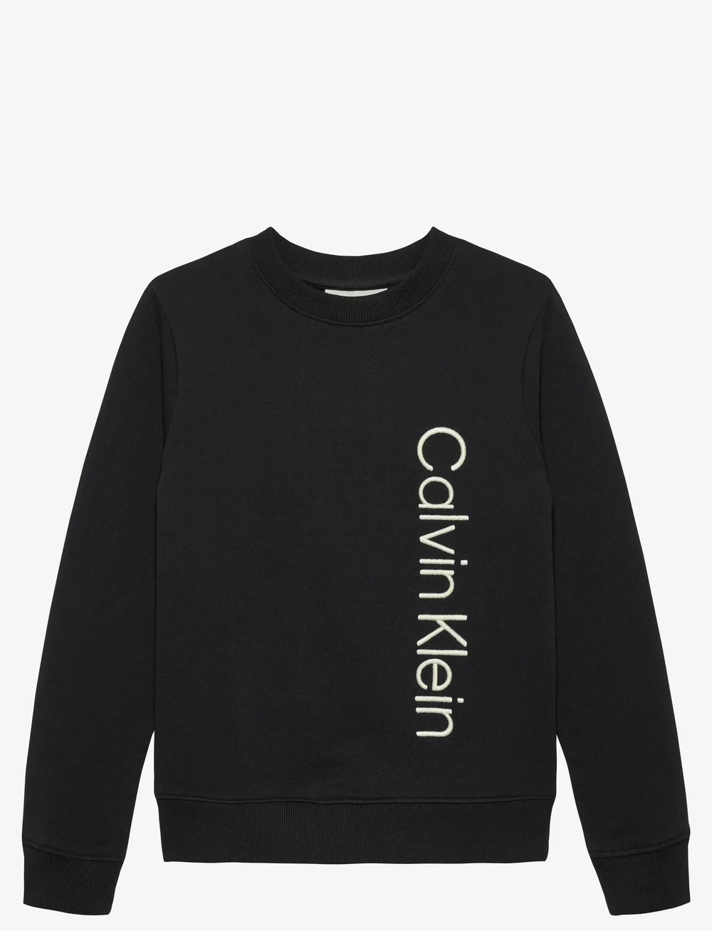 Calvin Klein - TERRY SIDE GRAPHIC CN SWEATSHIRT - dressipluusid - ck black - 0