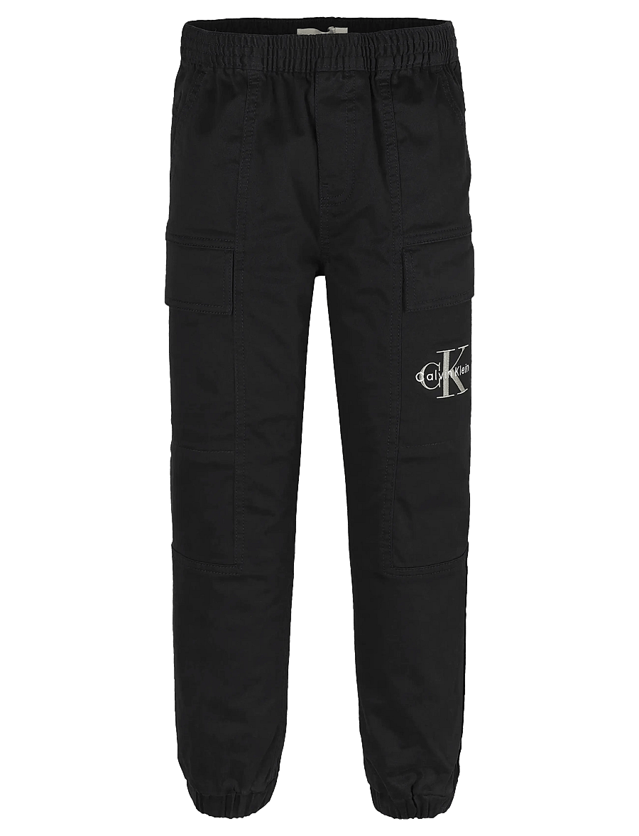 Calvin Klein - ESSENTIAL WOVEN CARGO PANT - cargobukser - ck black - 1