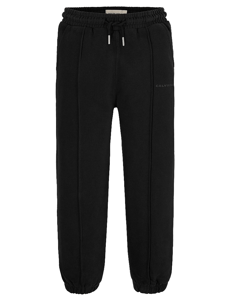 Calvin Klein - RELAXED PINTUCK SWEATPANT - dressipüksid - ck black - 1