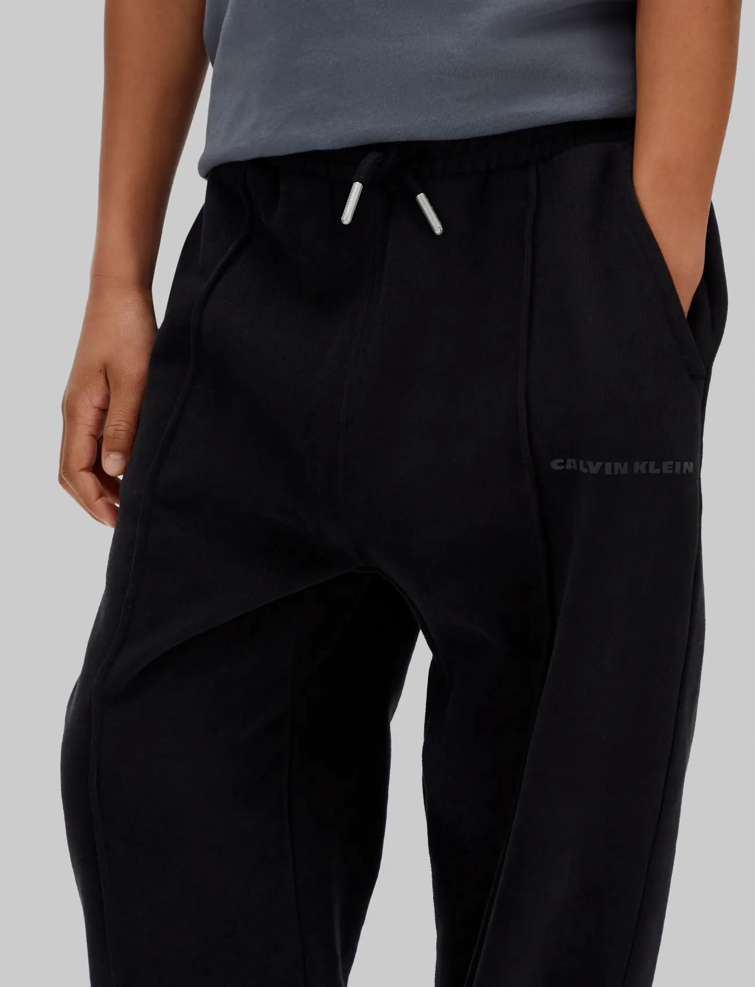 Calvin Klein - RELAXED PINTUCK SWEATPANT - jogginghosen - ck black - 3