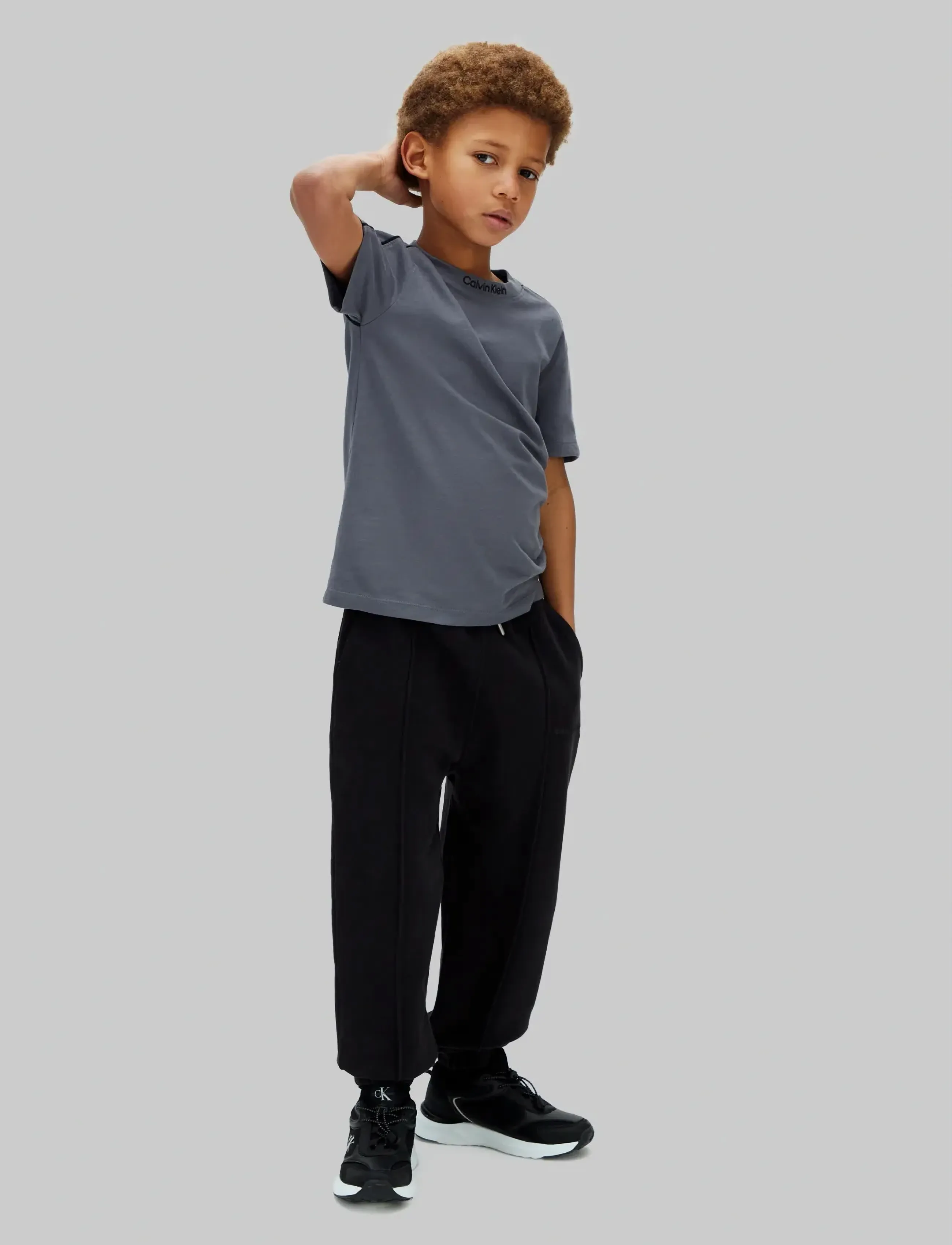 Calvin Klein - RELAXED PINTUCK SWEATPANT - jogginghosen - ck black - 4