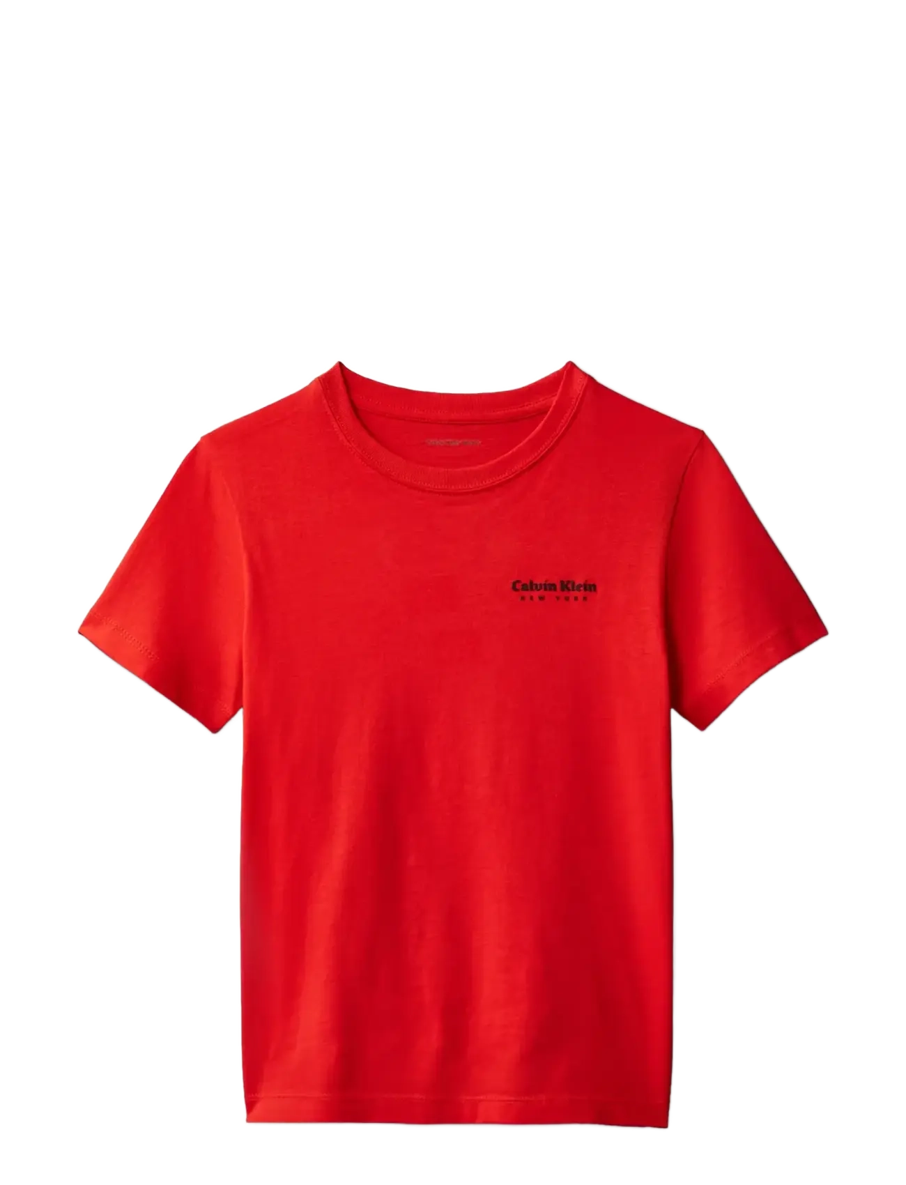 Calvin Klein MINIMAL LOGO S/S T-SHIRT - Overdele - ADRENALINE RUSH / red
