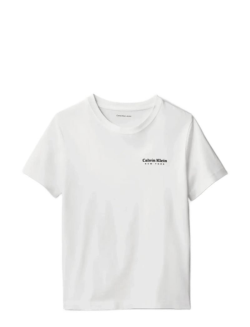 Calvin Klein - MINIMAL LOGO S/S T-SHIRT - kortärmade t-shirts - bright white - 1