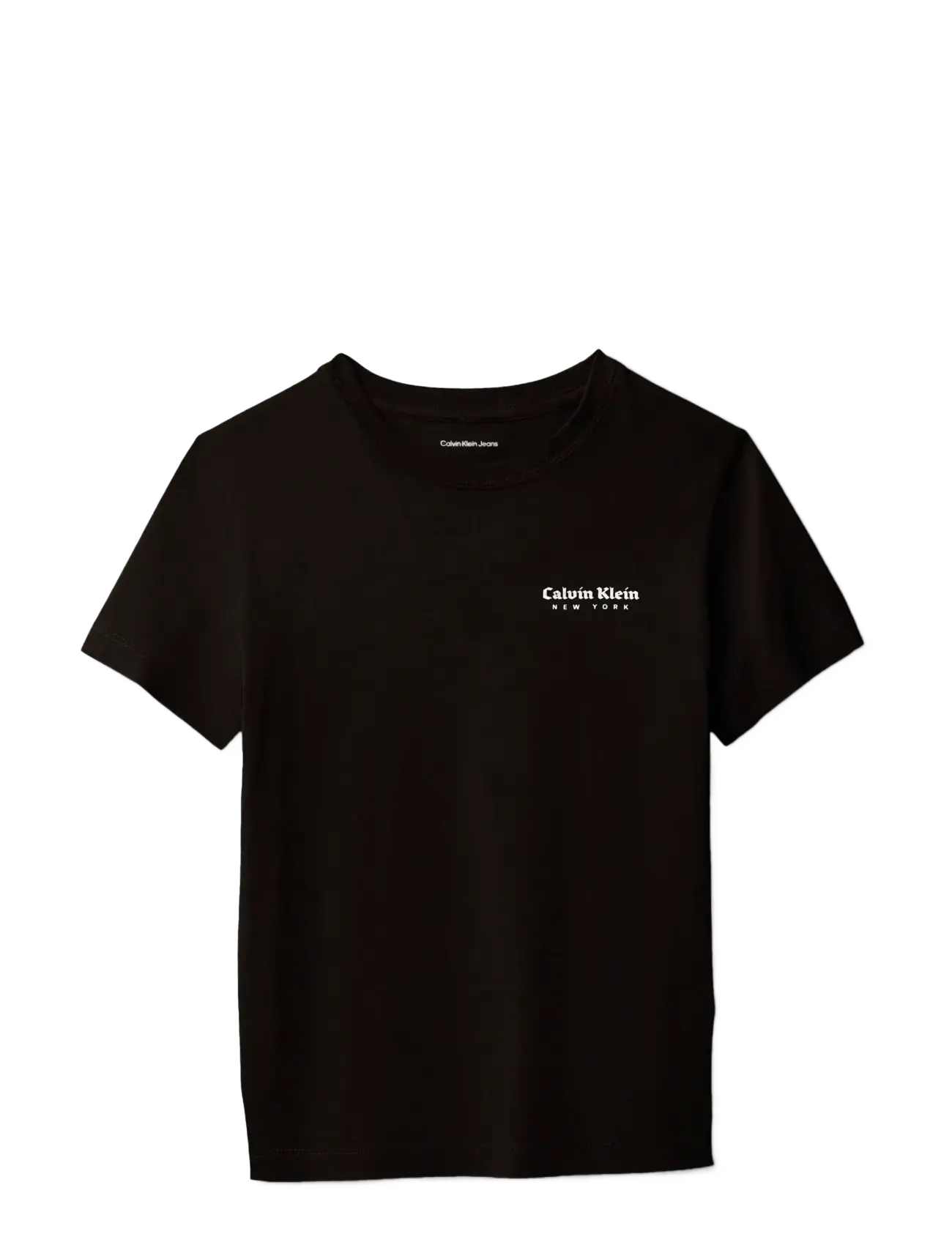 Calvin Klein MINIMAL LOGO S/S T-SHIRT - Overdele - CK BLACK / black
