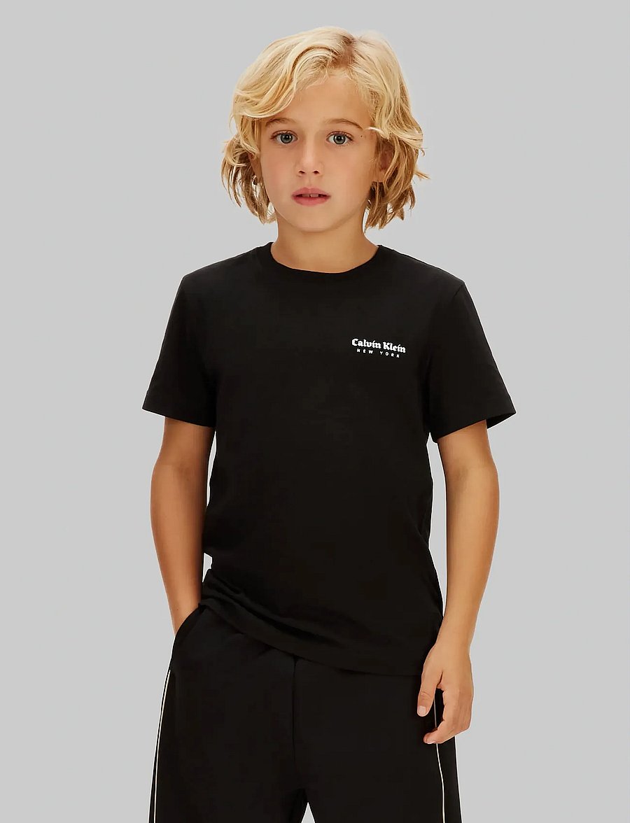 Calvin Klein - MINIMAL LOGO S/S T-SHIRT - kurzärmelige - ck black - 0