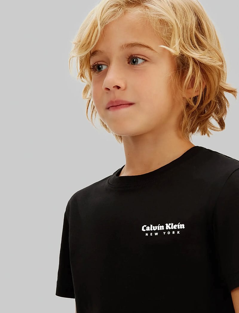 Calvin Klein - MINIMAL LOGO S/S T-SHIRT - kortærmede t-shirts - ck black - 4