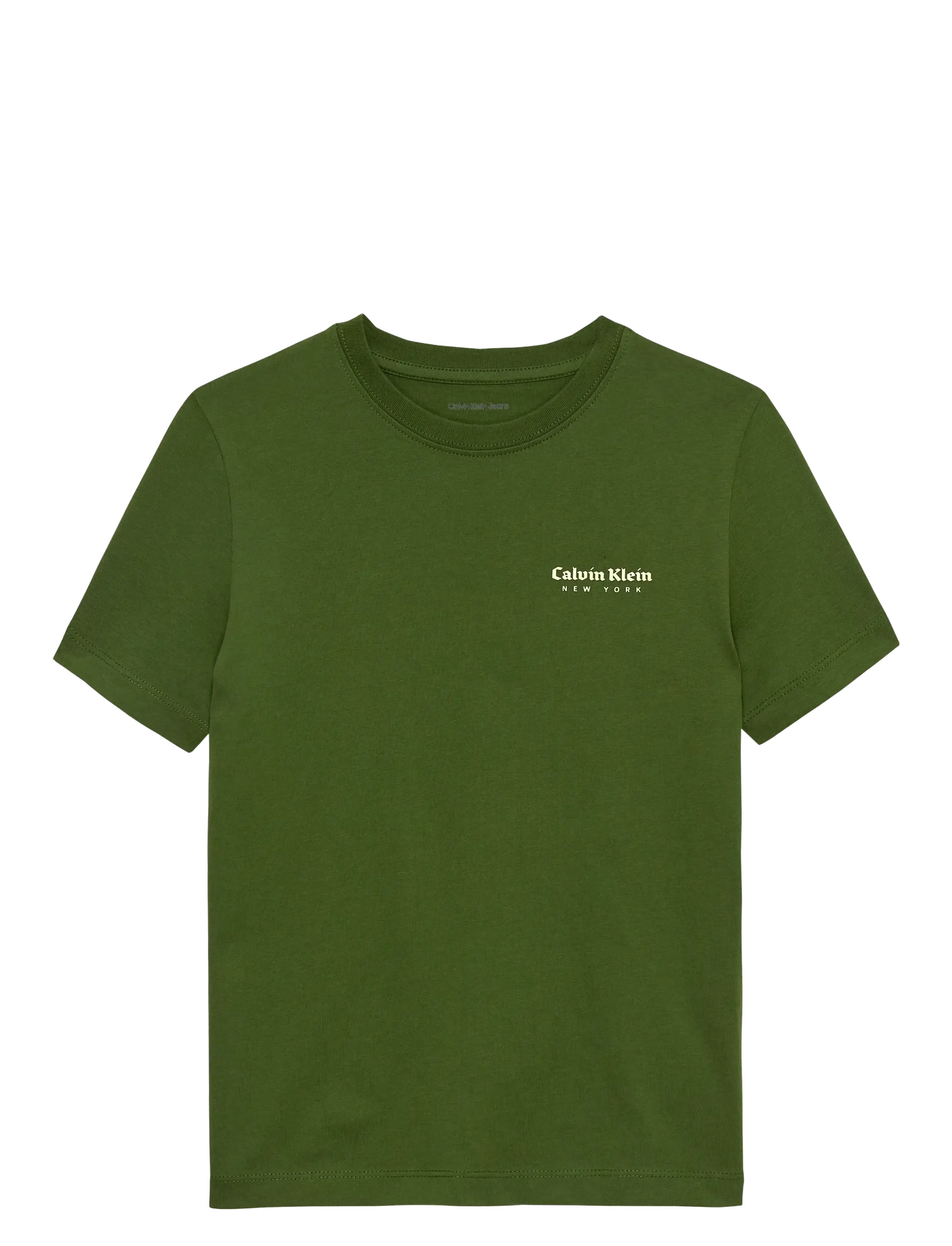 Calvin Klein MINIMAL LOGO S/S T-SHIRT - Nyheter - RICH CYPRESS / khaki/green