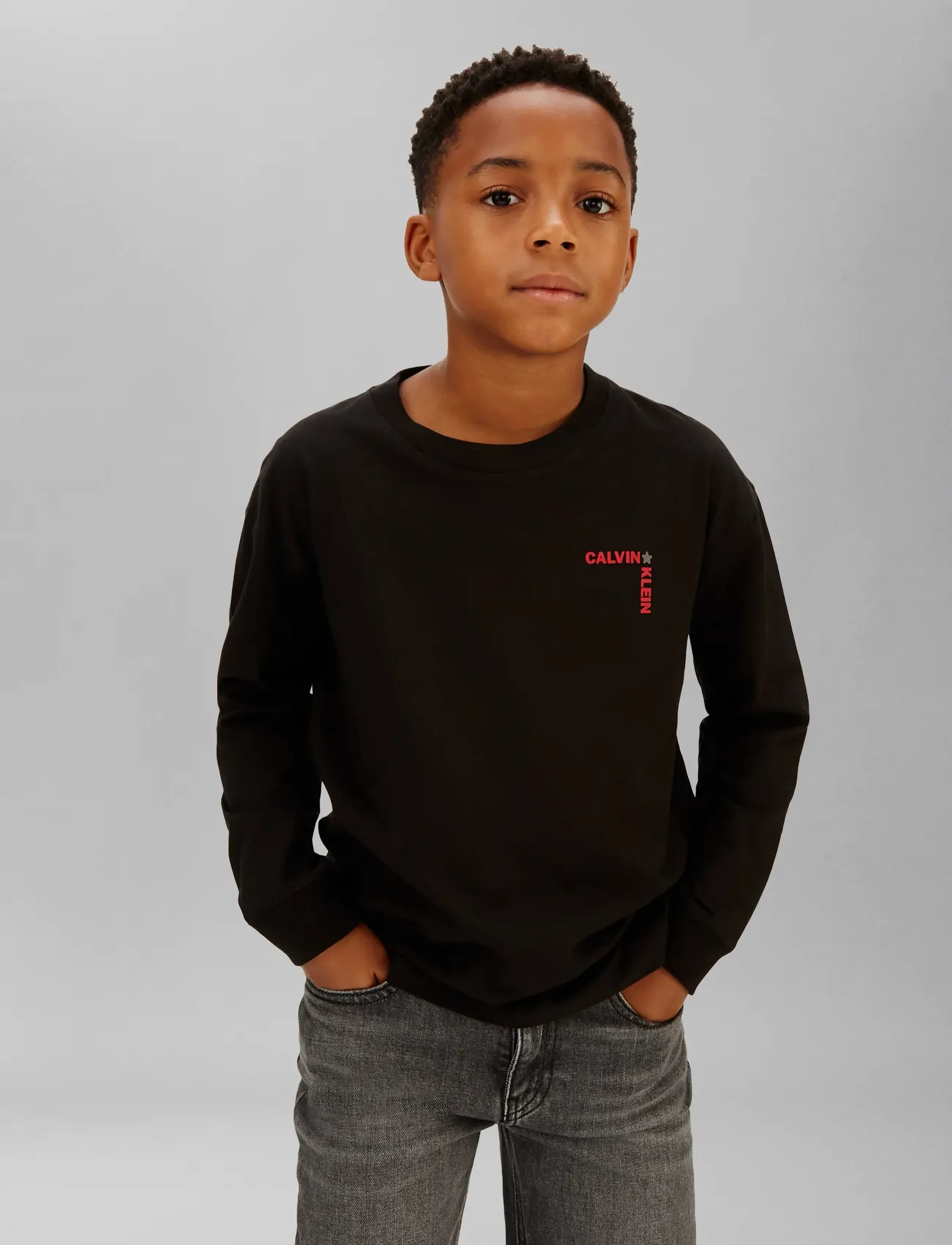 Calvin Klein - LIGHT CALVIN KLEIN L/S T-SHIRT - ck black - 3