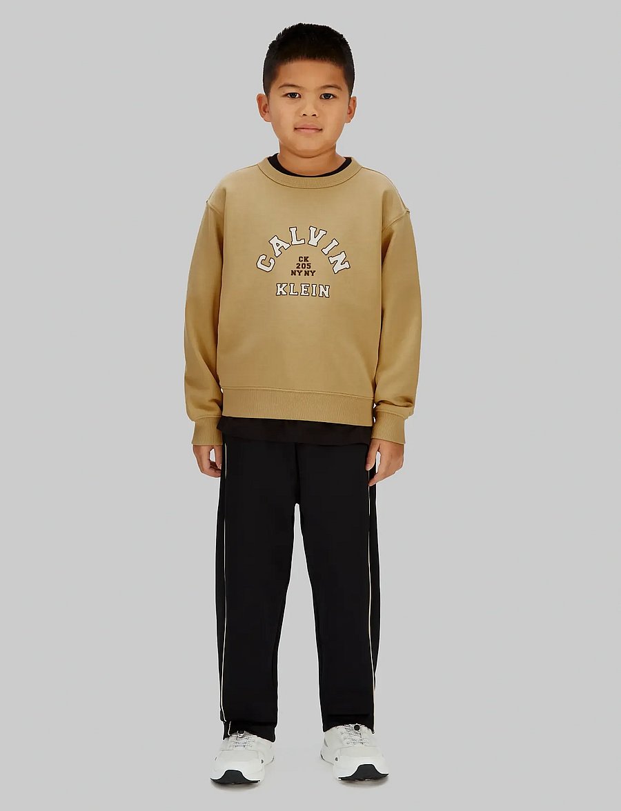 Calvin Klein - VARSITY CN SWEATSHIRT - sweatshirts - sandy beige - 2