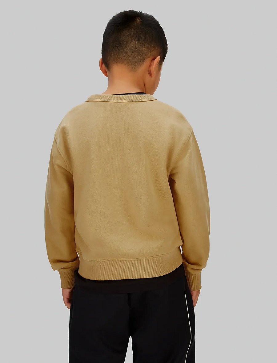Calvin Klein - VARSITY CN SWEATSHIRT - sweatshirts - sandy beige - 3