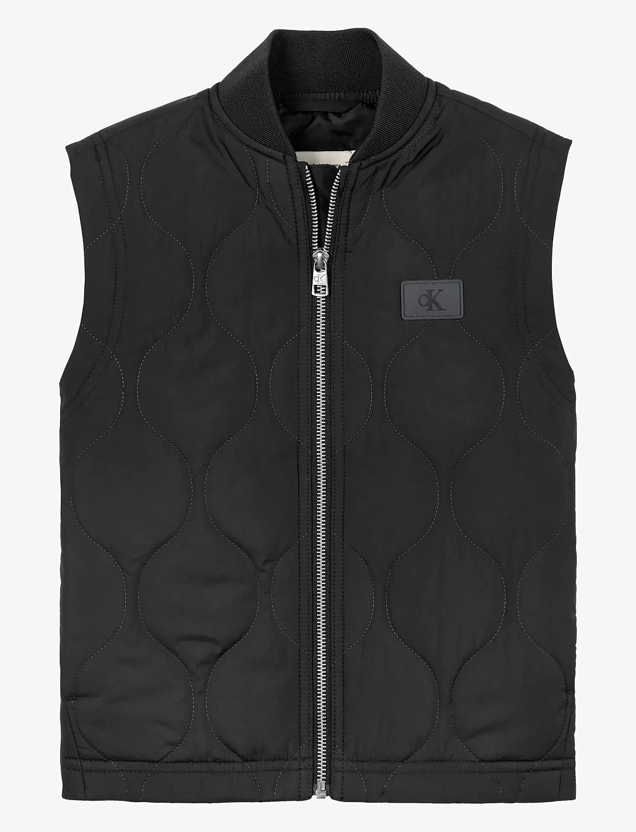 Calvin Klein - QUILTED VEST - shoppa efter ålder - ck black - 0