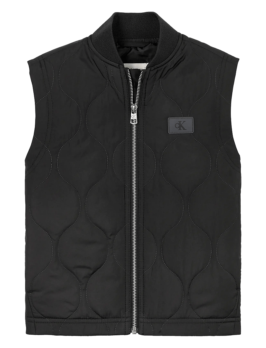 Calvin Klein - QUILTED VEST - shop by age - ck black - 0