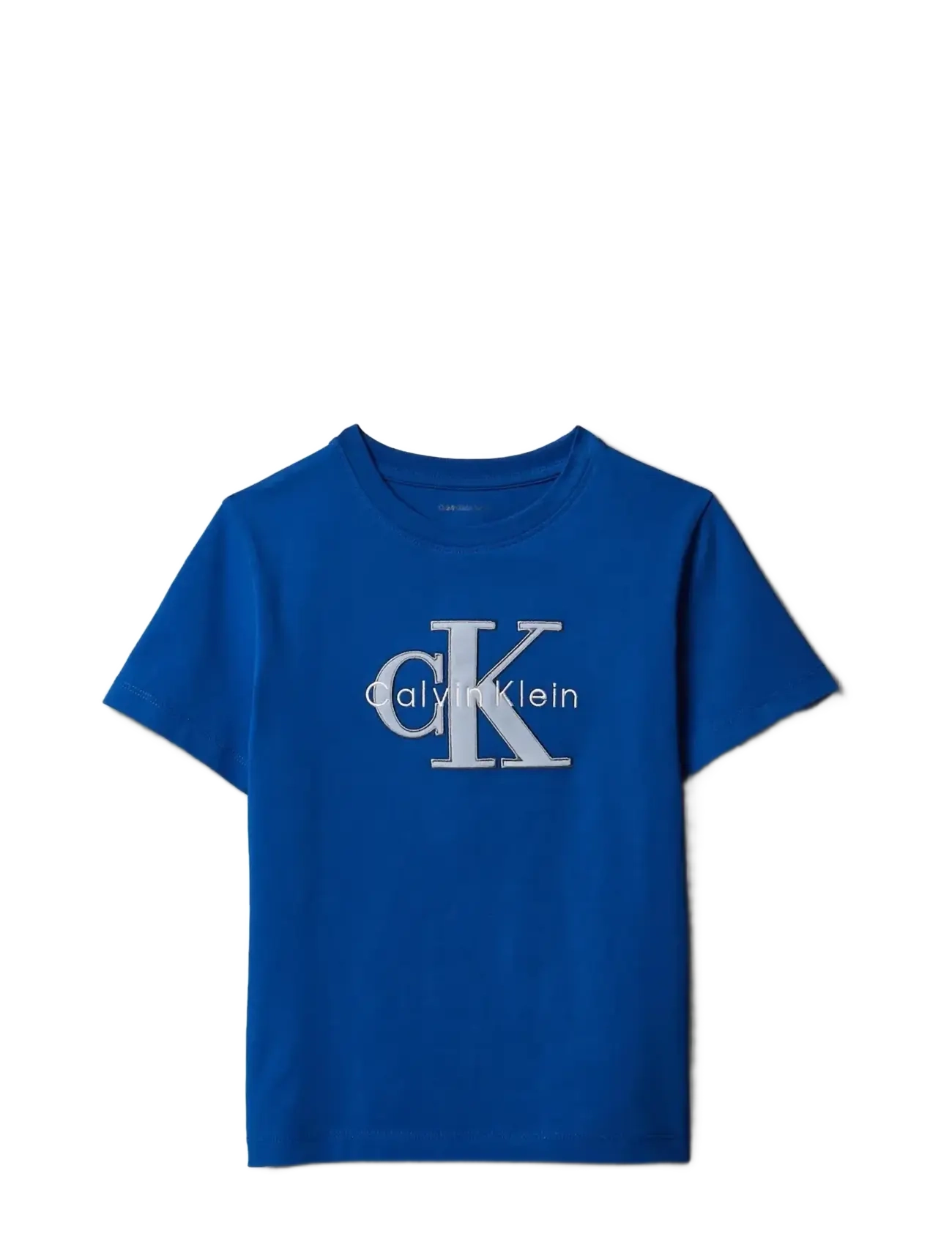 Calvin Klein MSW MONOLOGO S/S T-SHIRT - 4 for 3 - ADMIRAL BLUE / blue