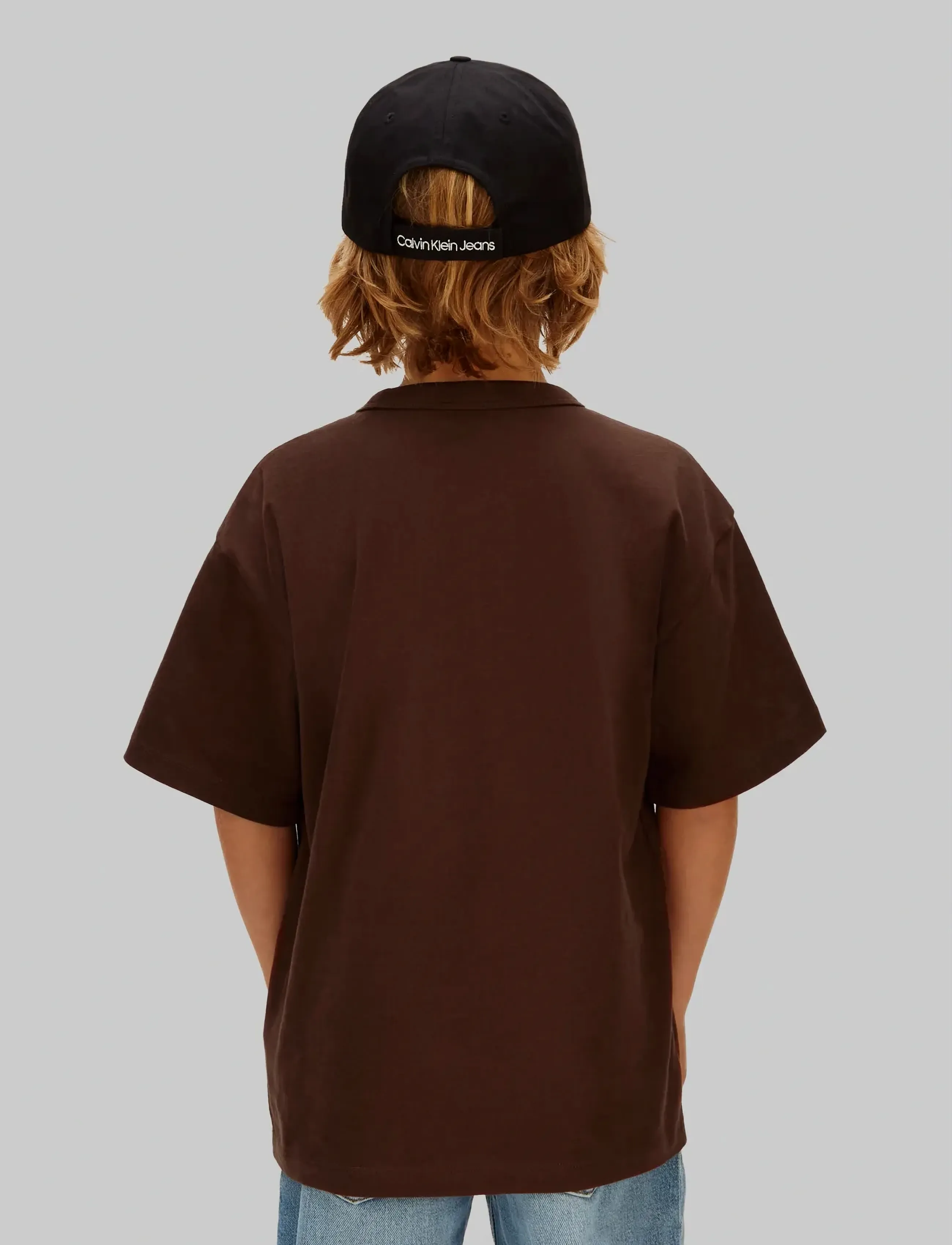 Calvin Klein - VARSITY GRAPHIC T-SHIRT S/S - kurzärmelige - legacy brown - 4