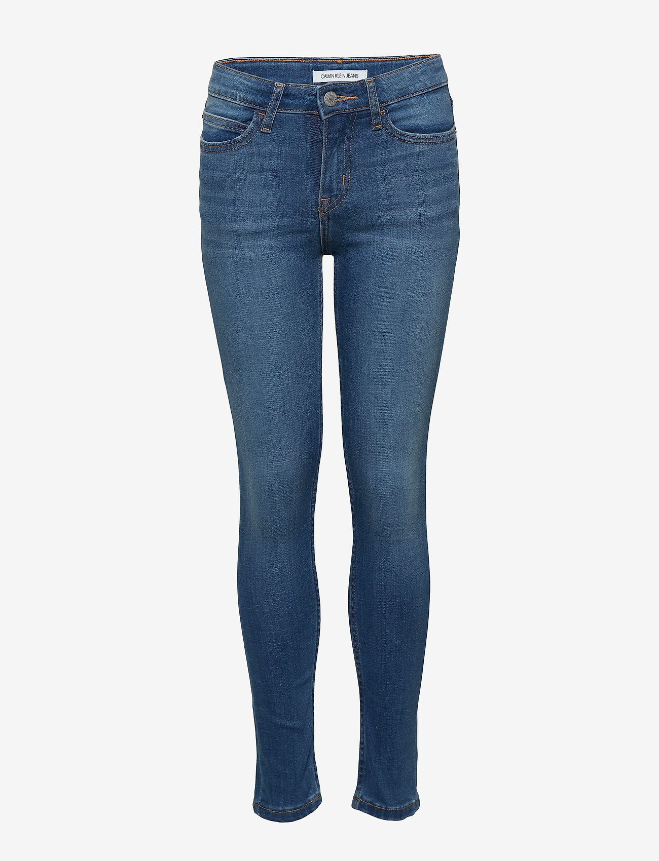 Calvin Klein - SKINNY HR STRONG LIGHT BLUE STR - strong light blue str - 0