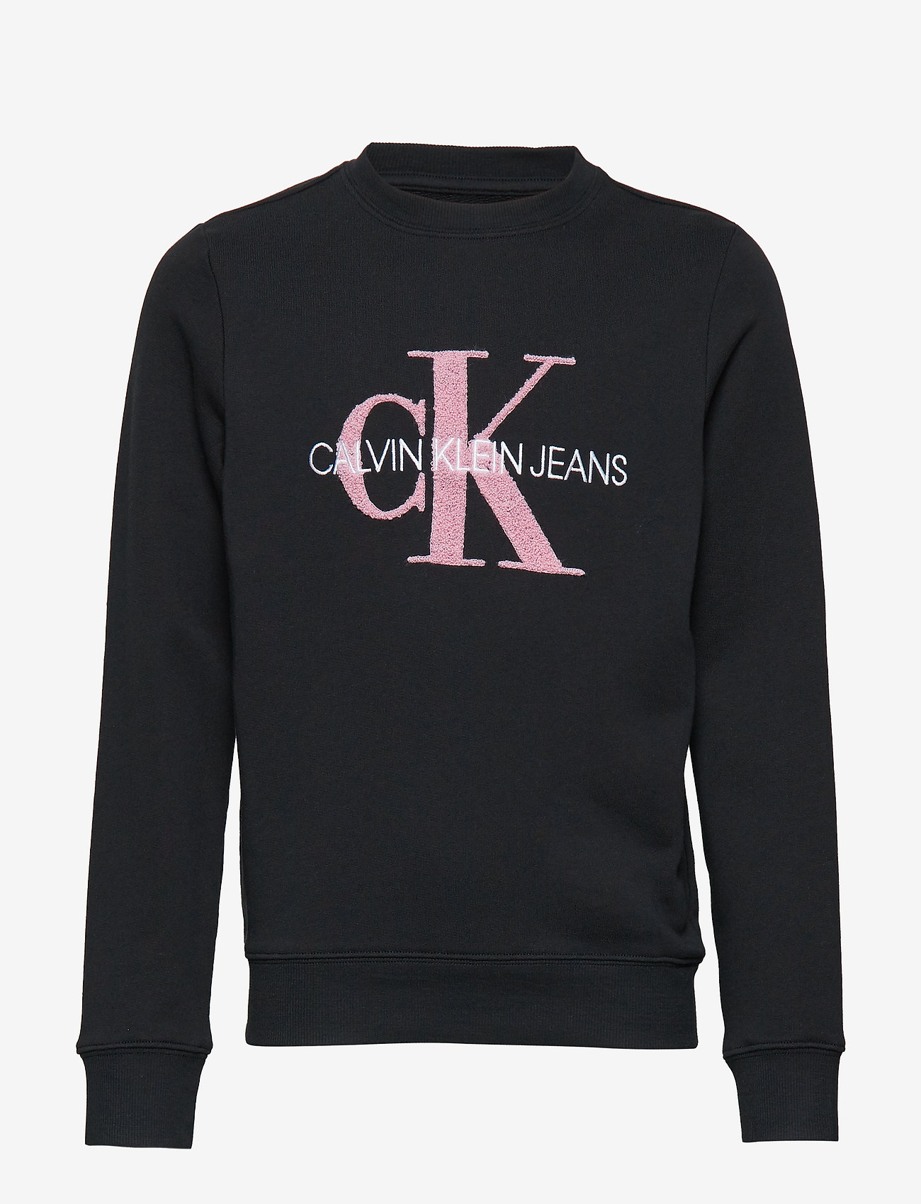 Calvin Klein - MONOGRAM TERRY SWEAT - black - 0