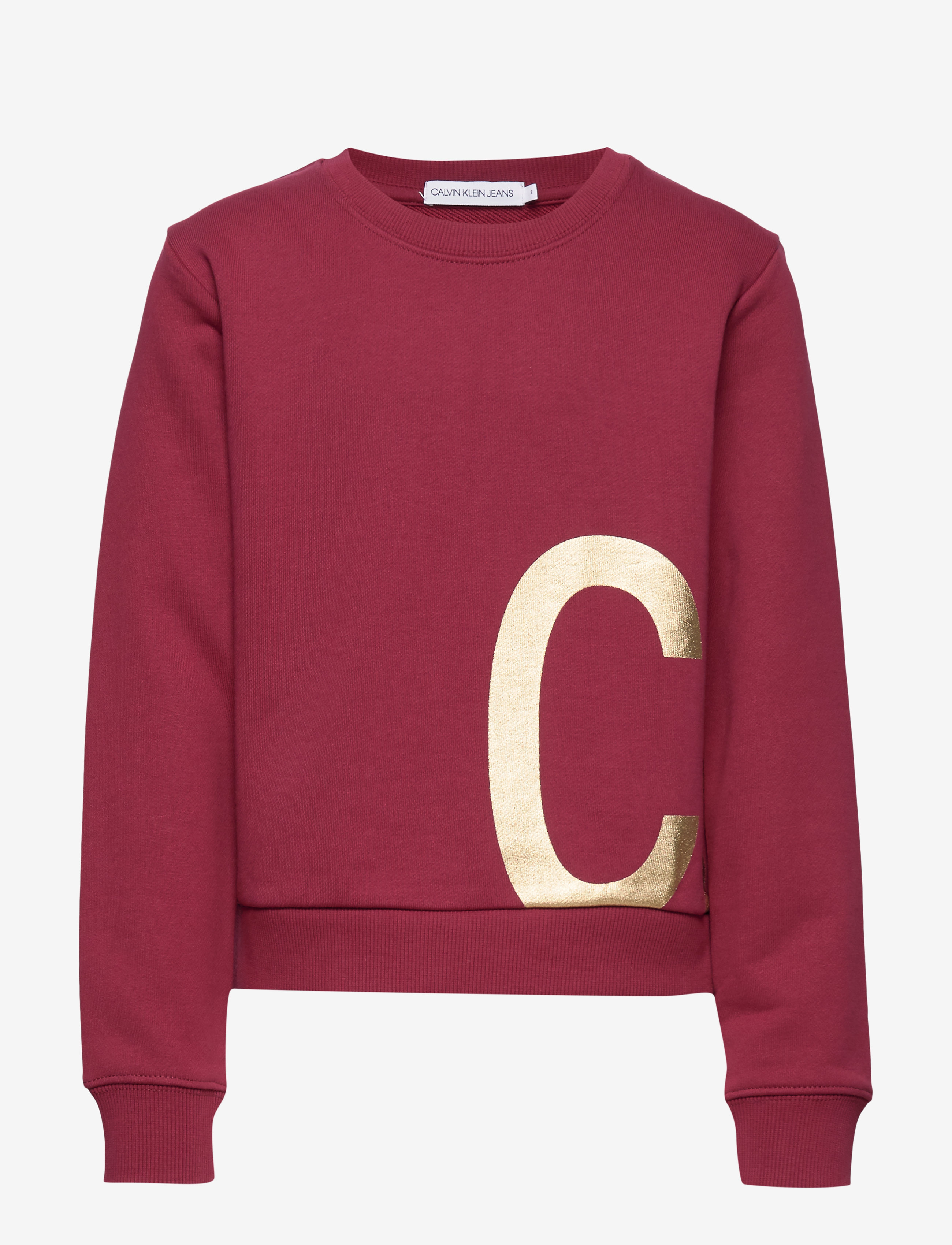 Calvin Klein - CK GOLD SWEATSHIRT - rumba red - 0