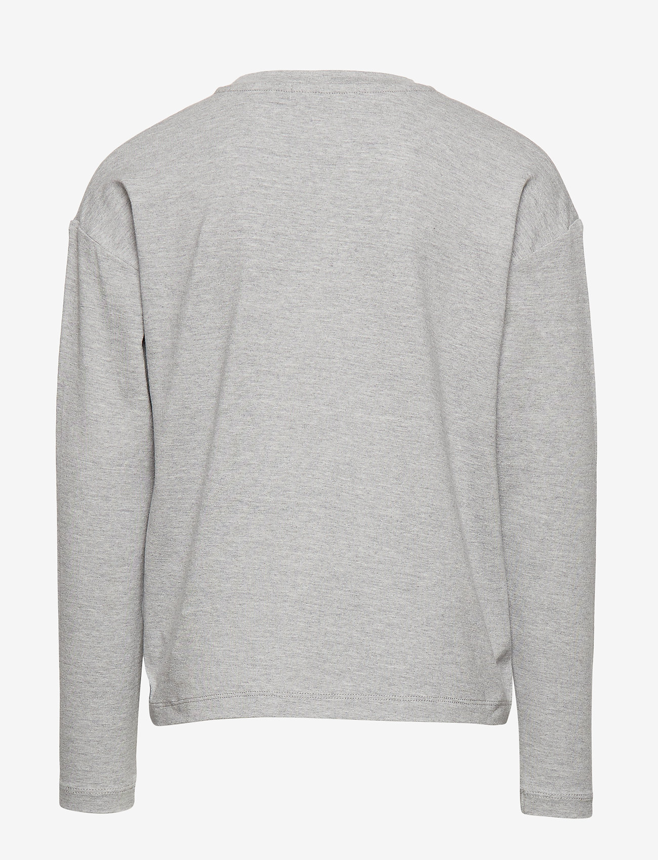 Calvin Klein - FOIL TRIPLE LOGO LS T-SHIRT - light grey heather - 1