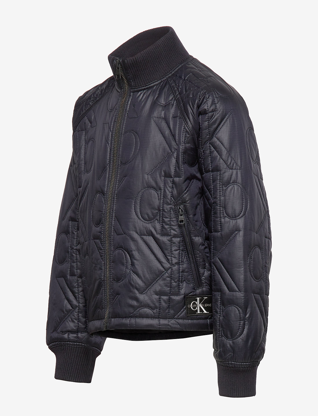 Calvin klein monogram deals jacket