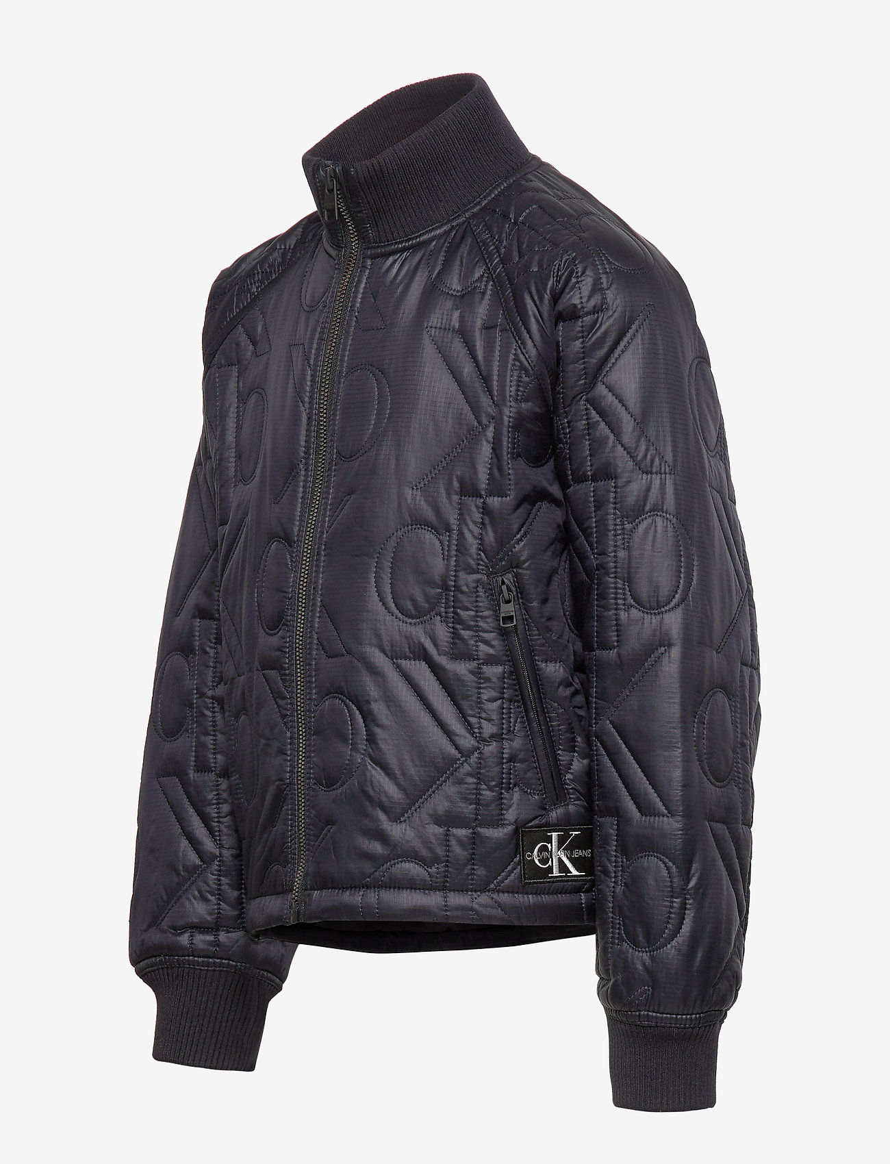 Calvin Klein - MONOGRAM QUILTED BOMBER JACKET - ck black - 3