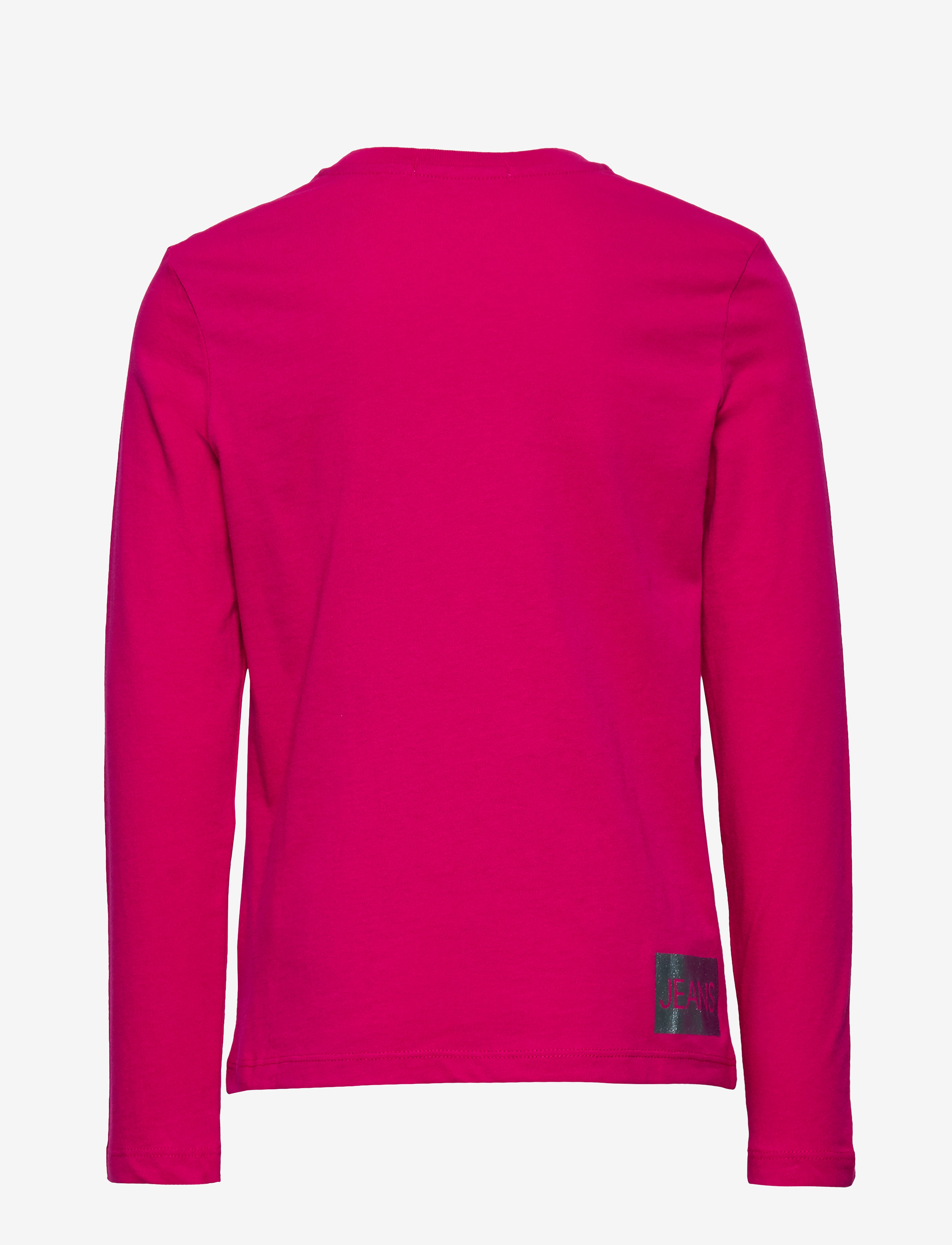 Calvin Klein - LOGO FOIL PRINT LS T-SHIRT - petunia pink - 1