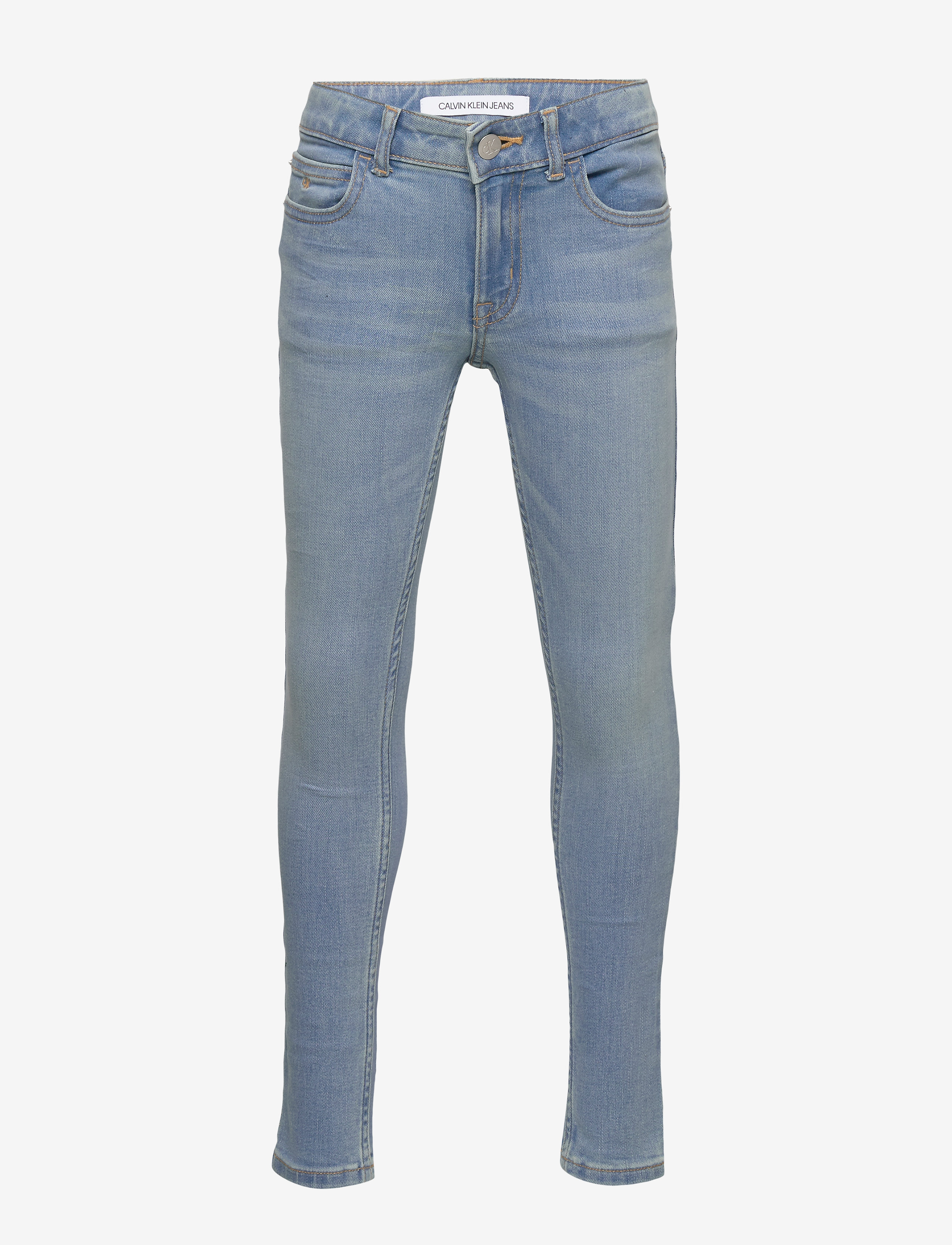 Calvin Klein - SKINNY MR - PASS LIG - pass light blue stretch - 0