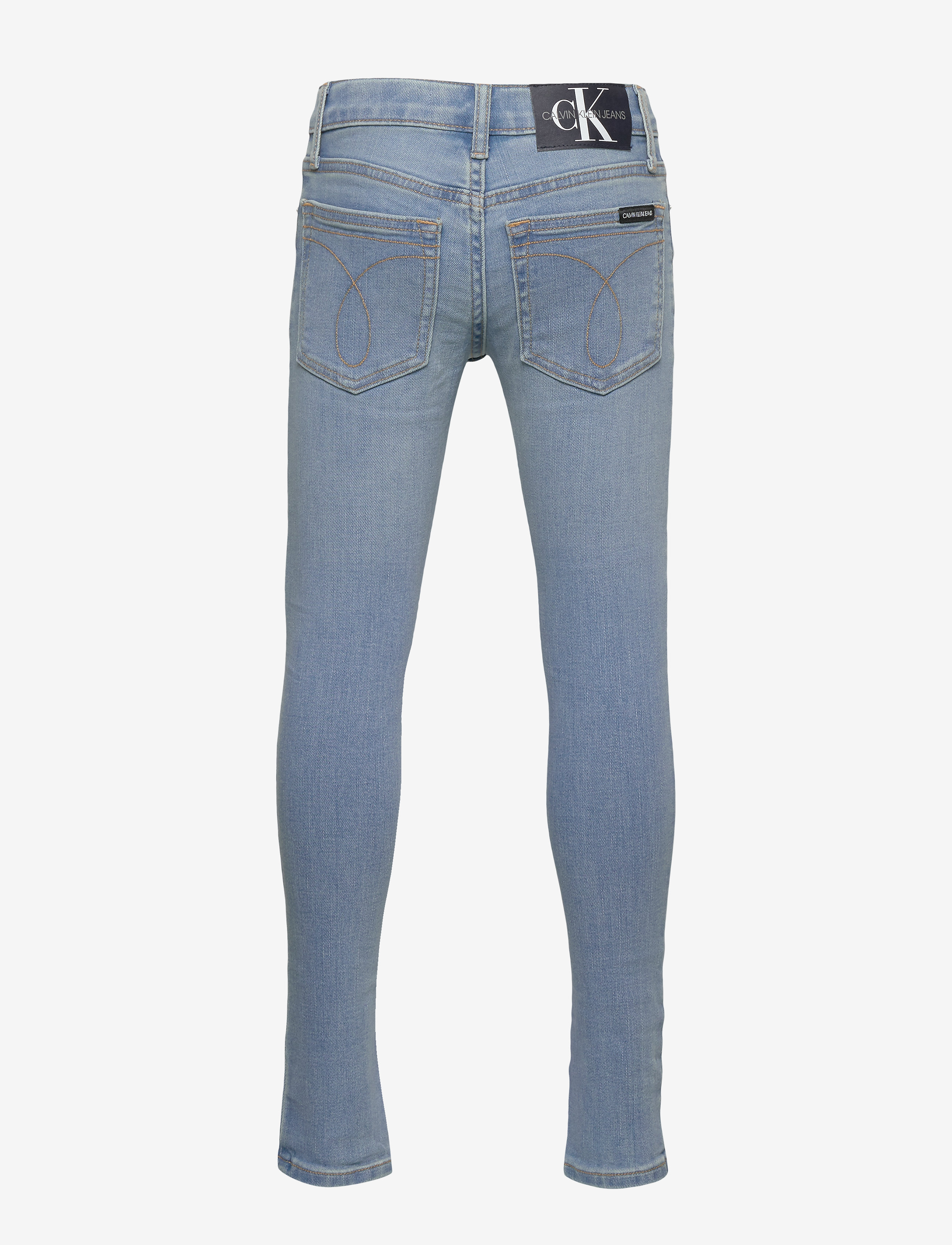 Calvin Klein - SKINNY MR - PASS LIG - pass light blue stretch - 1