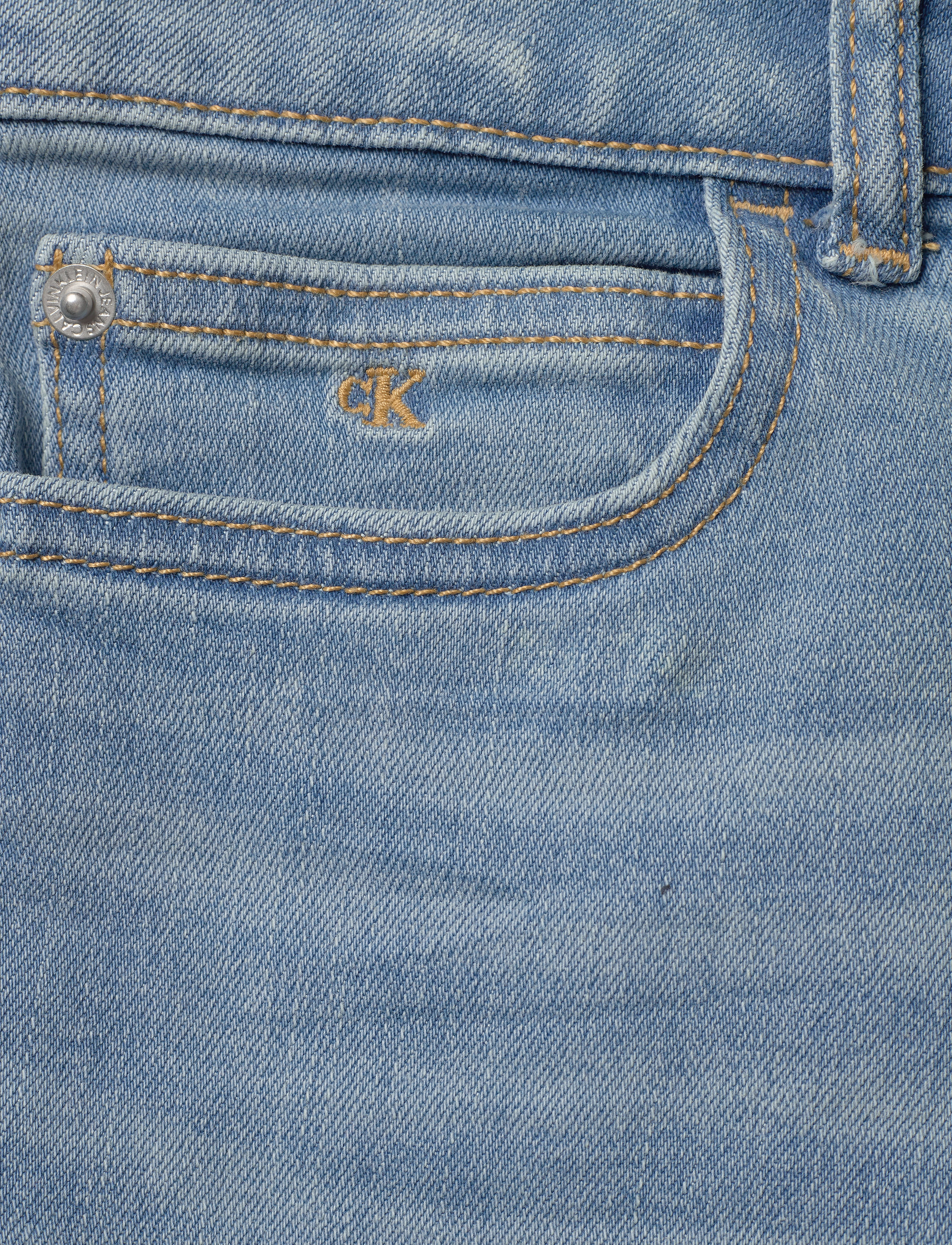 Calvin Klein - SKINNY MR - PASS LIG - pass light blue stretch - 2