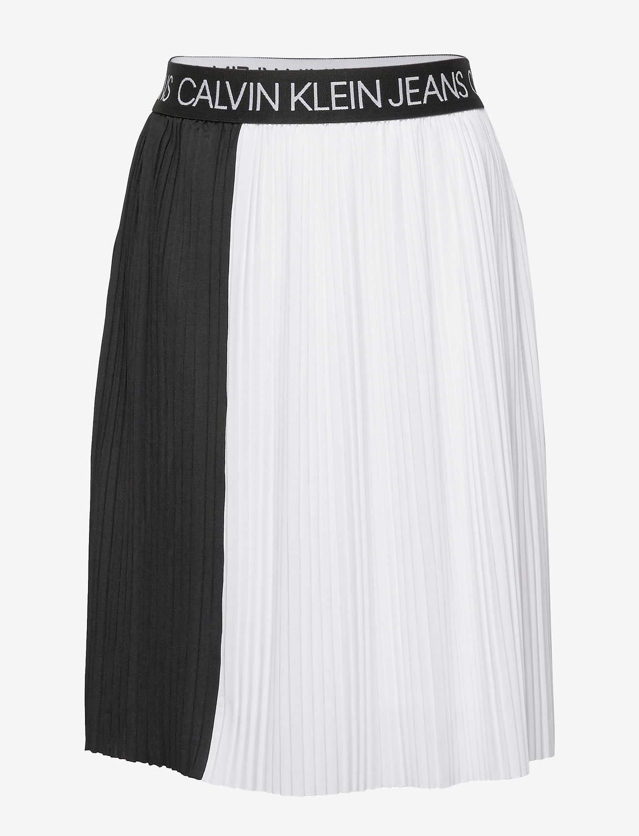 Calvin Klein - PLISSE KNITTED COLOR - ck black - 0