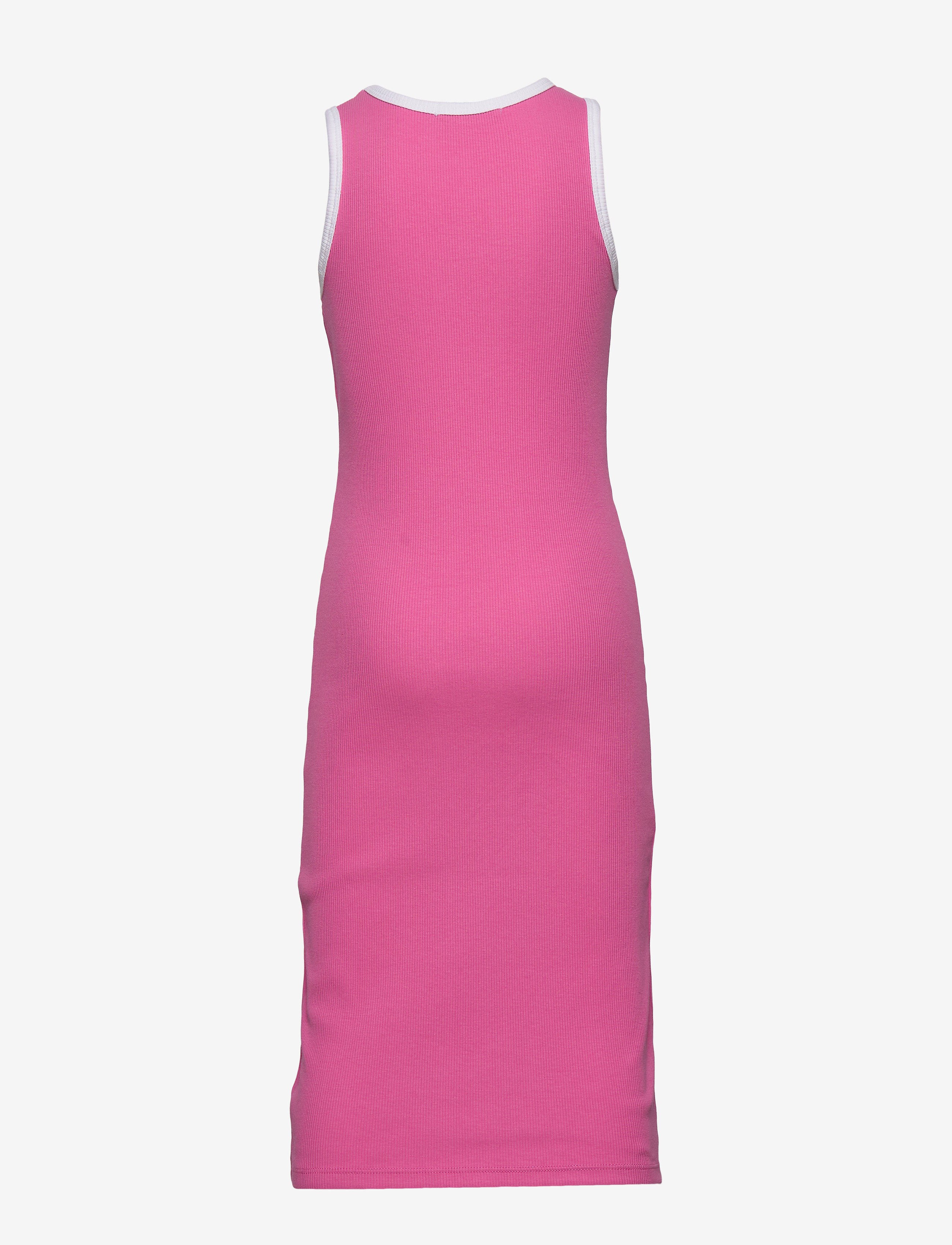 Calvin Klein - INSTITUTIONAL RIB TANK DRESS - vivid pink - 1