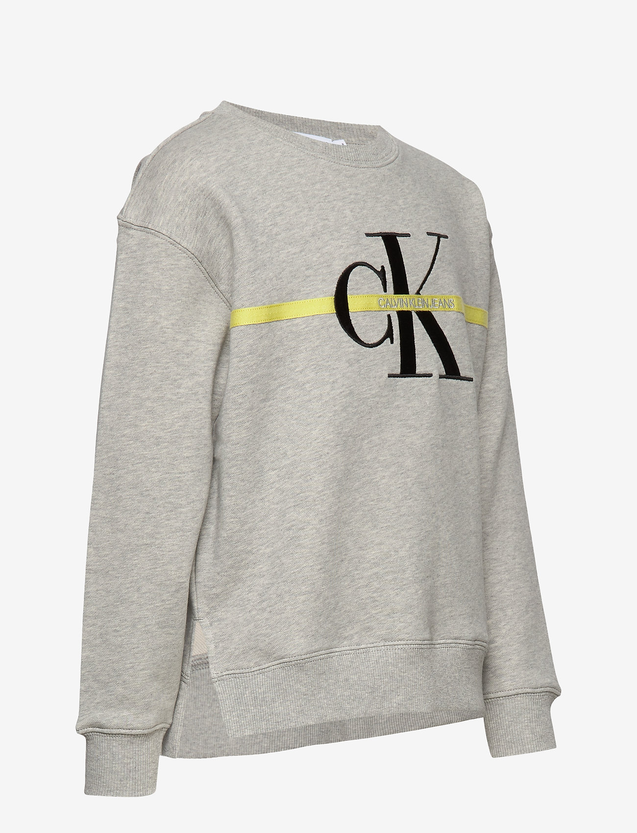 Calvin Klein - MONOGRAM STRIPE SWEATSHIRT - light grey heather - 2