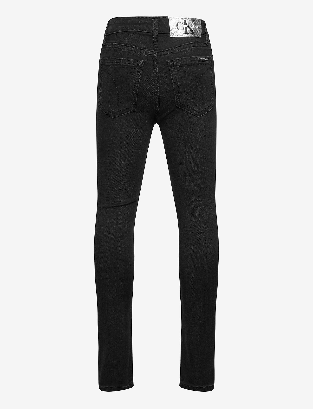 Calvin Klein - SKINNY HR CHALK  BLACK STRETCH - chalk black stretch - 1