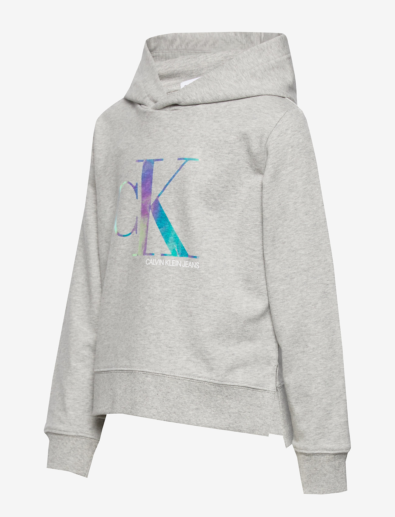 Calvin Klein - SEASONAL MONOGRAM HOODIE - light grey heather - 2