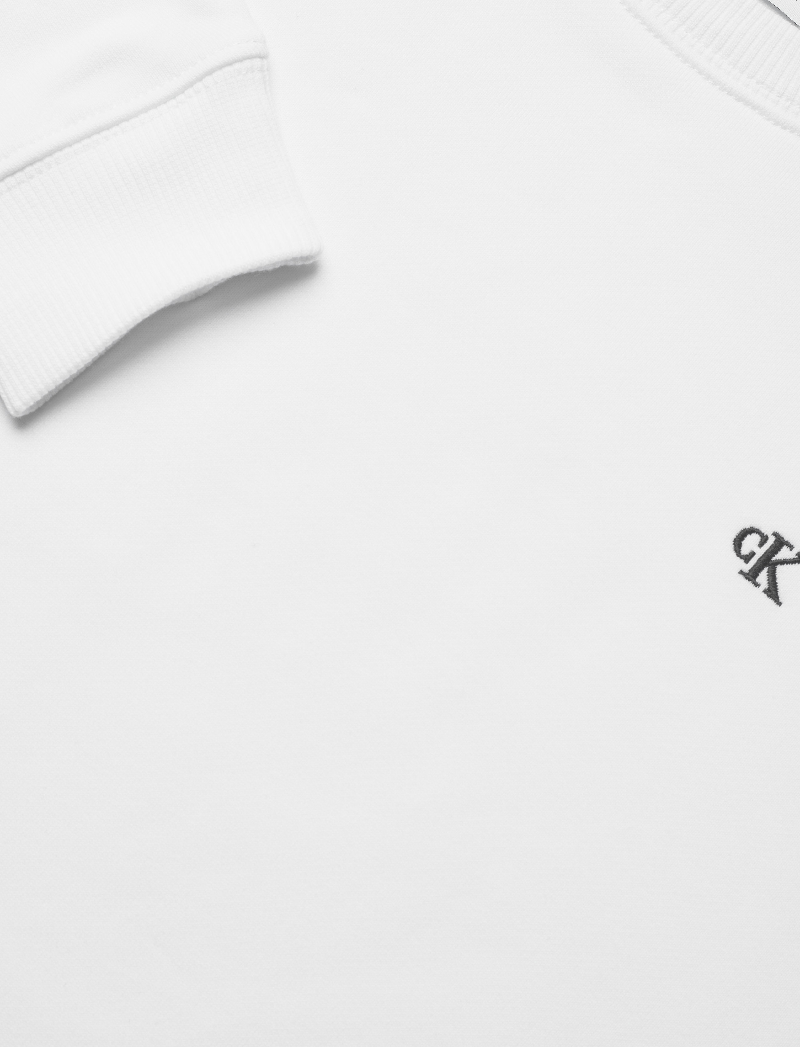 Calvin Klein - LOGO TAPE SWEATSHIRT - bright white - 2