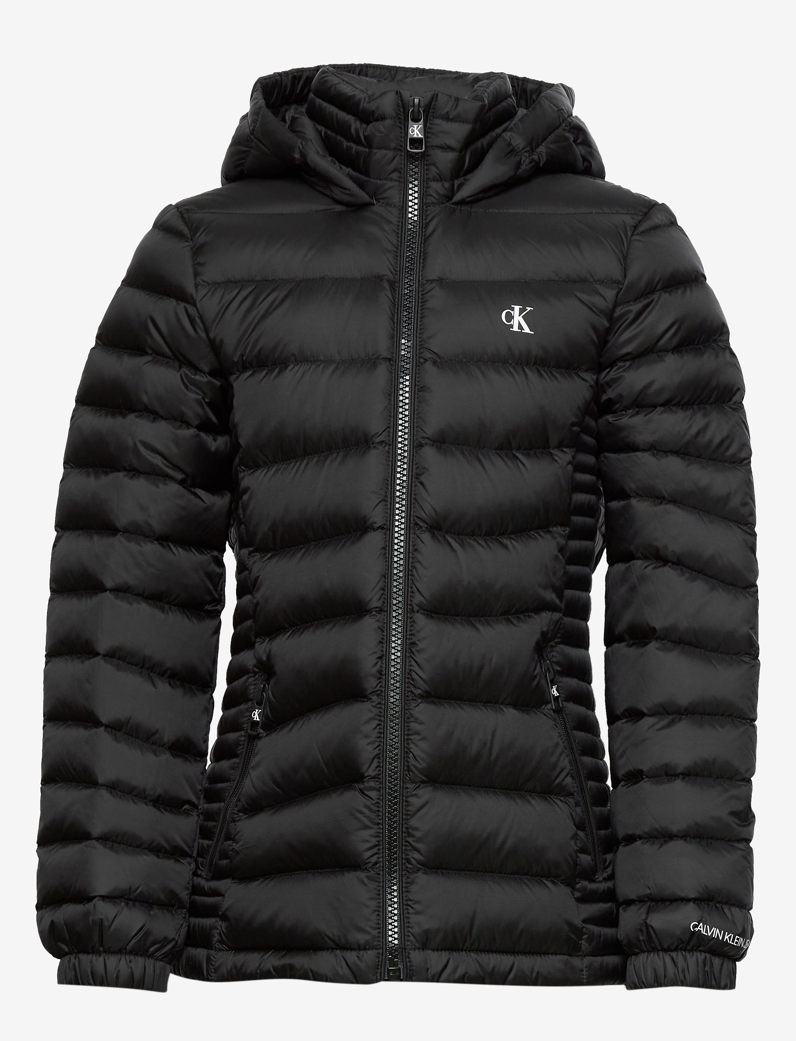 Calvin Klein - FITTED LIGHT DOWN JACKET - ck black - 1