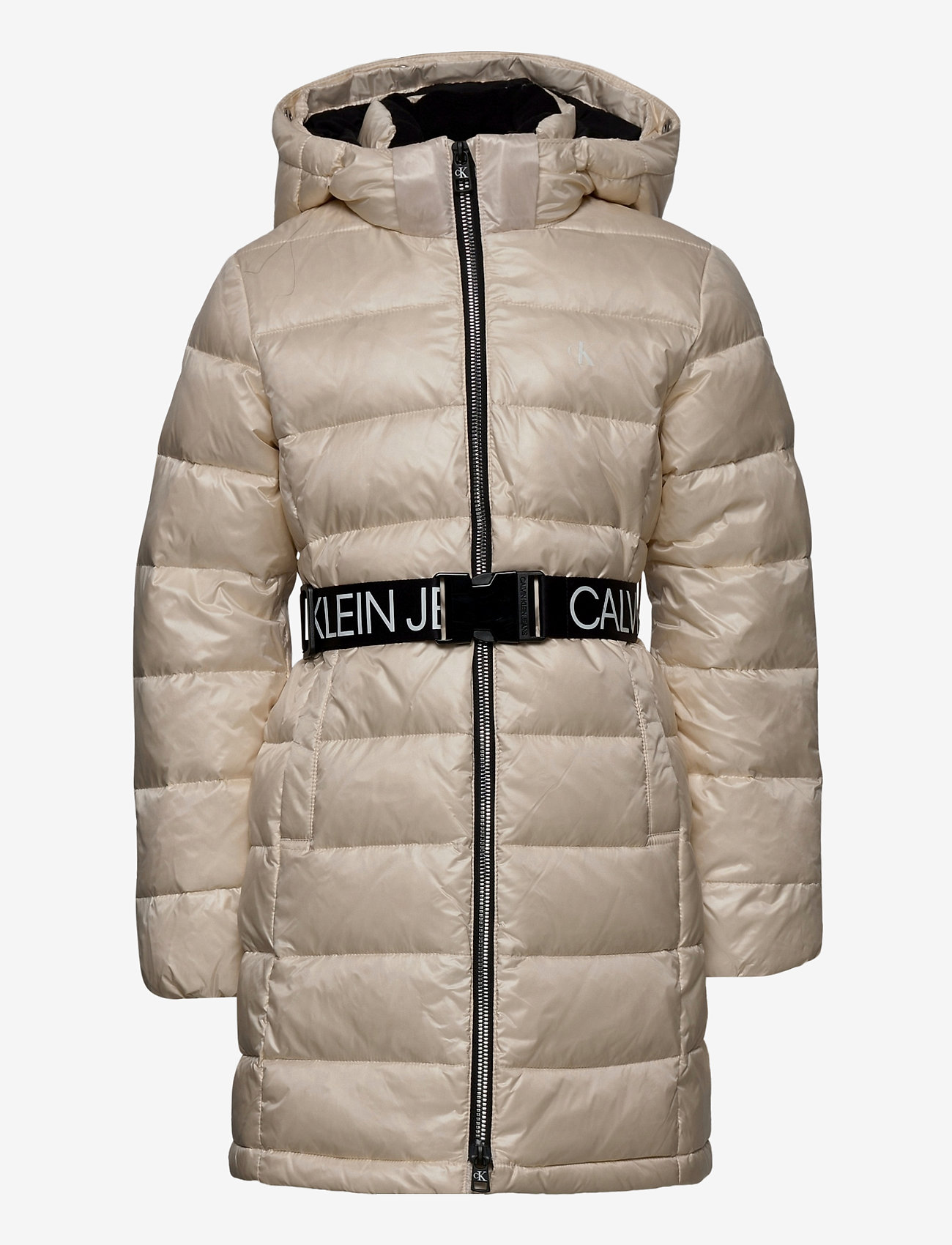 Calvin Klein - ESSENTIAL DOWN LONG COAT - whitecap gray - 2