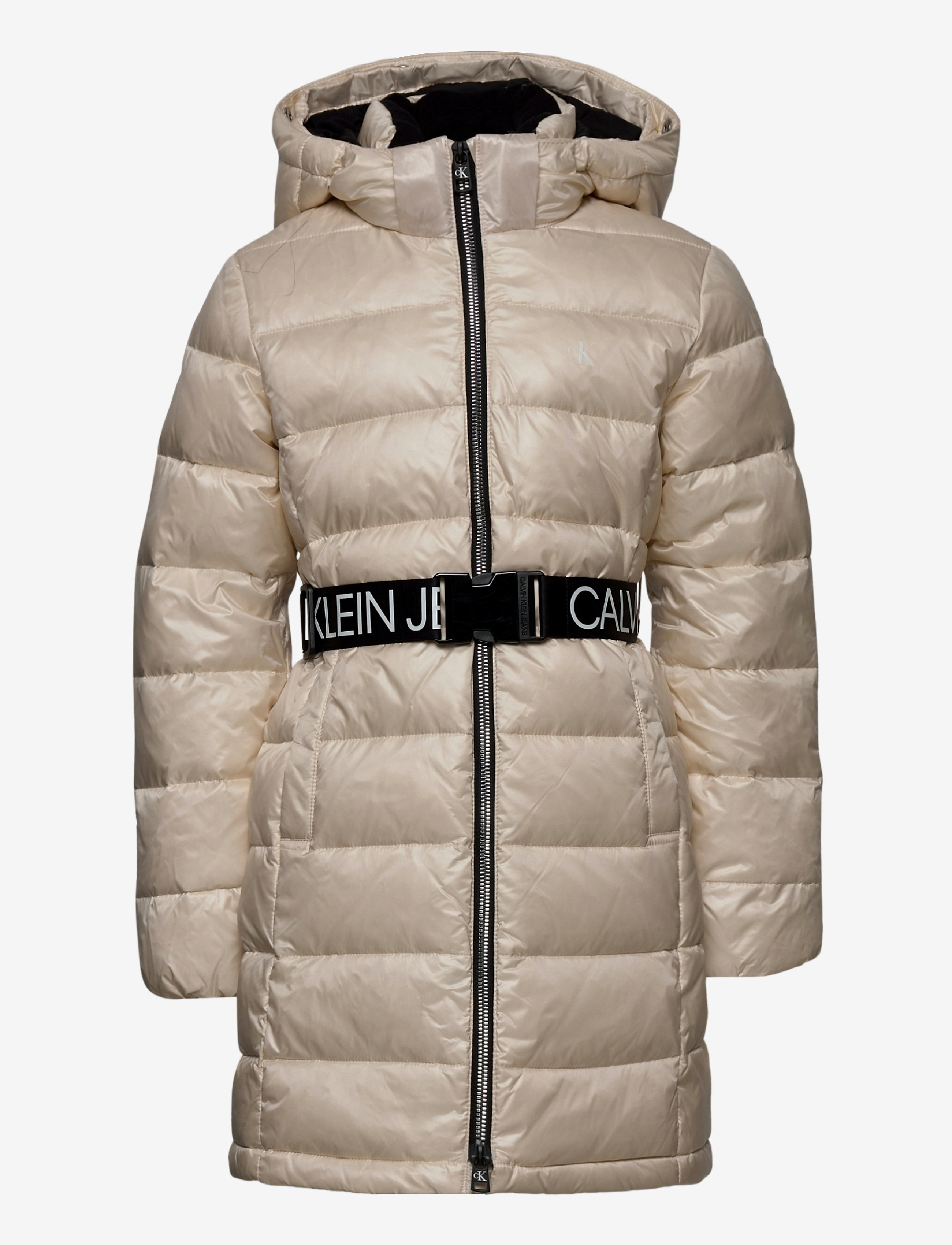 Calvin Klein - ESSENTIAL DOWN LONG COAT - whitecap gray - 2