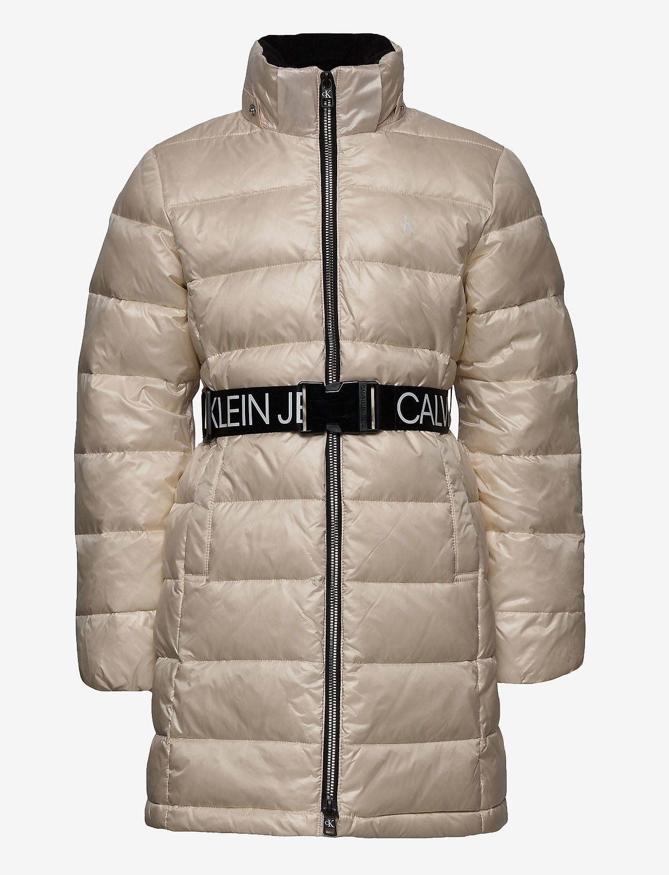 Calvin Klein - ESSENTIAL DOWN LONG COAT - whitecap gray - 3