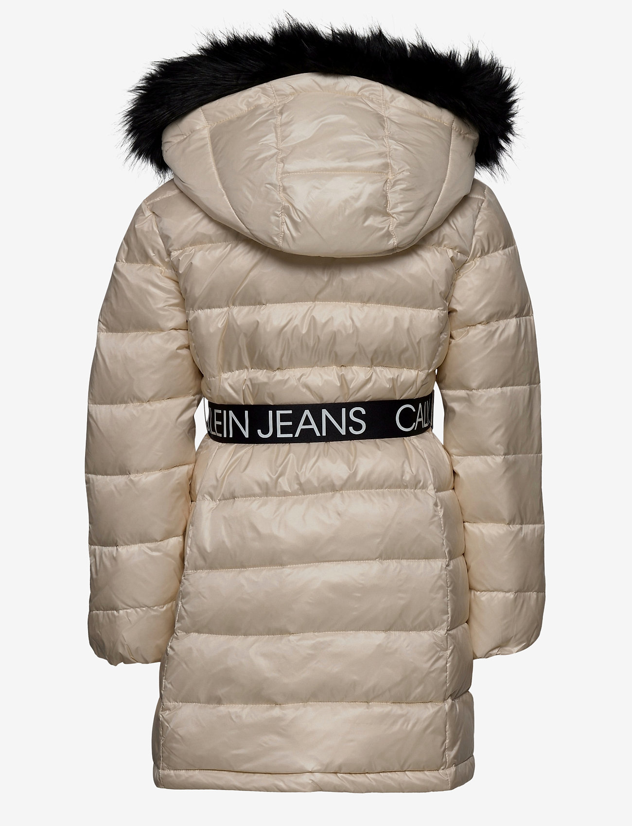 Calvin Klein - ESSENTIAL DOWN LONG COAT - whitecap gray - 4