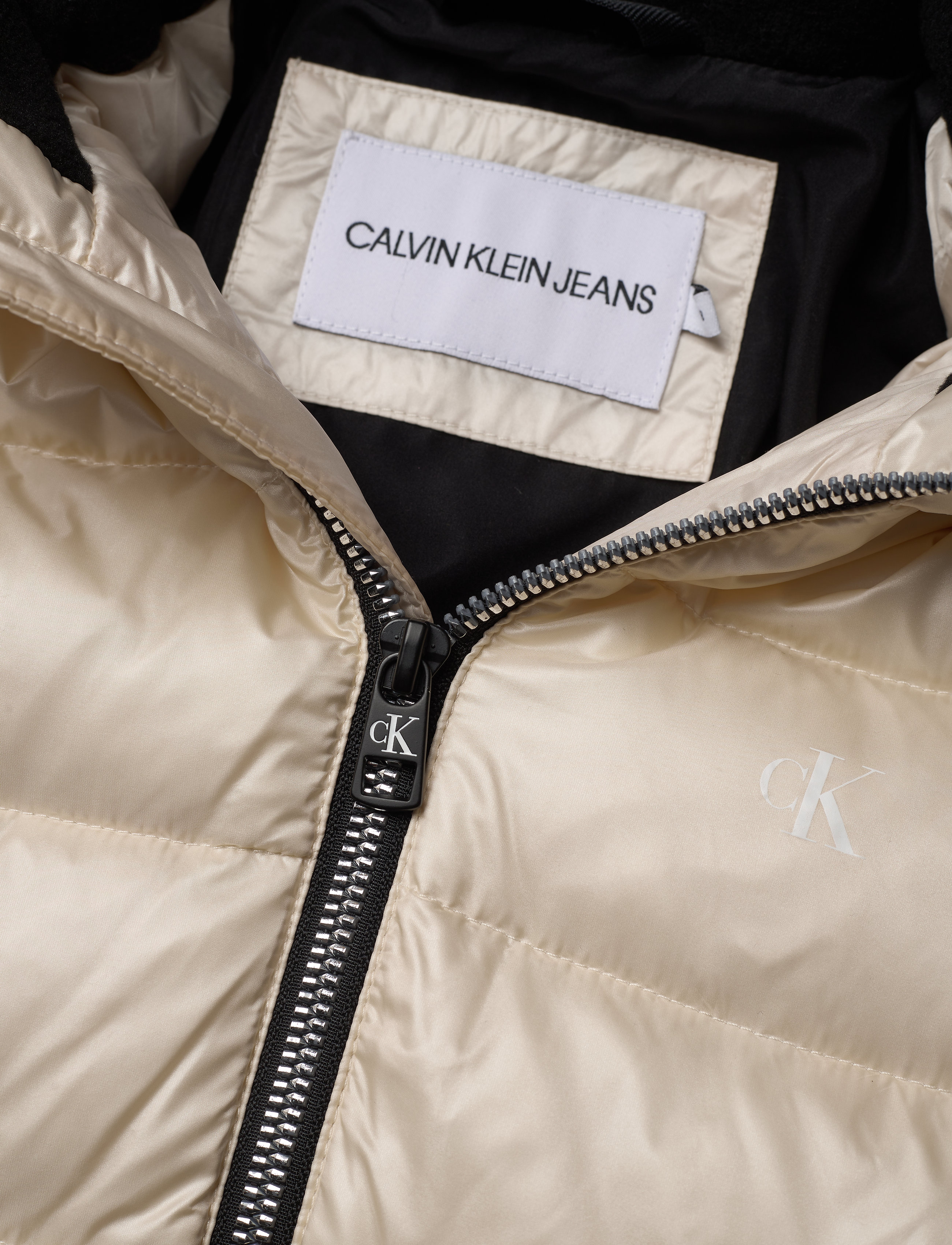 Calvin Klein - ESSENTIAL DOWN LONG COAT - whitecap gray - 5