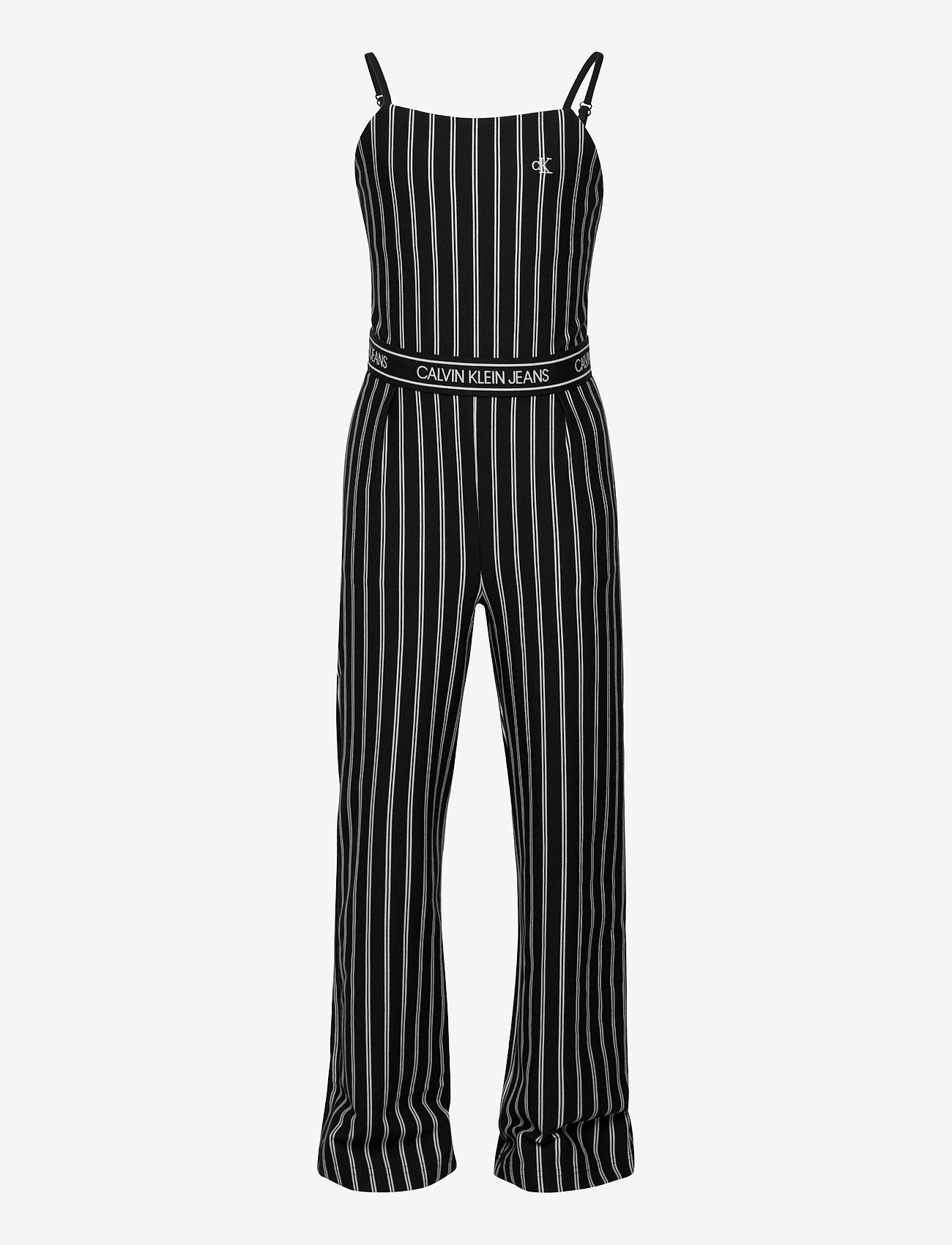 Calvin Klein - CITY STRIPE STRAP JUMPSUIT - ck black city yd stripe - 0