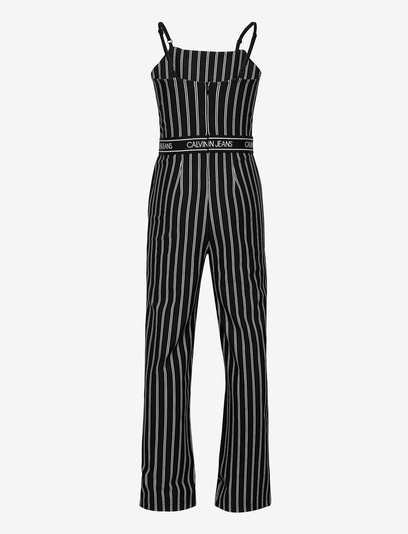 Calvin Klein - CITY STRIPE STRAP JUMPSUIT - ck black city yd stripe - 1