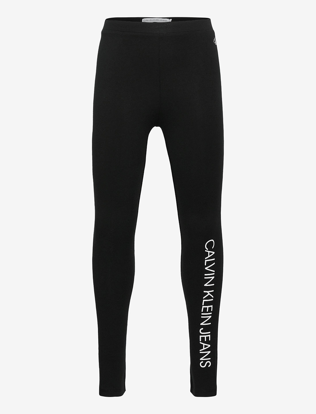 Calvin Klein - LOGO LEGGING - leggings - ck black - 0